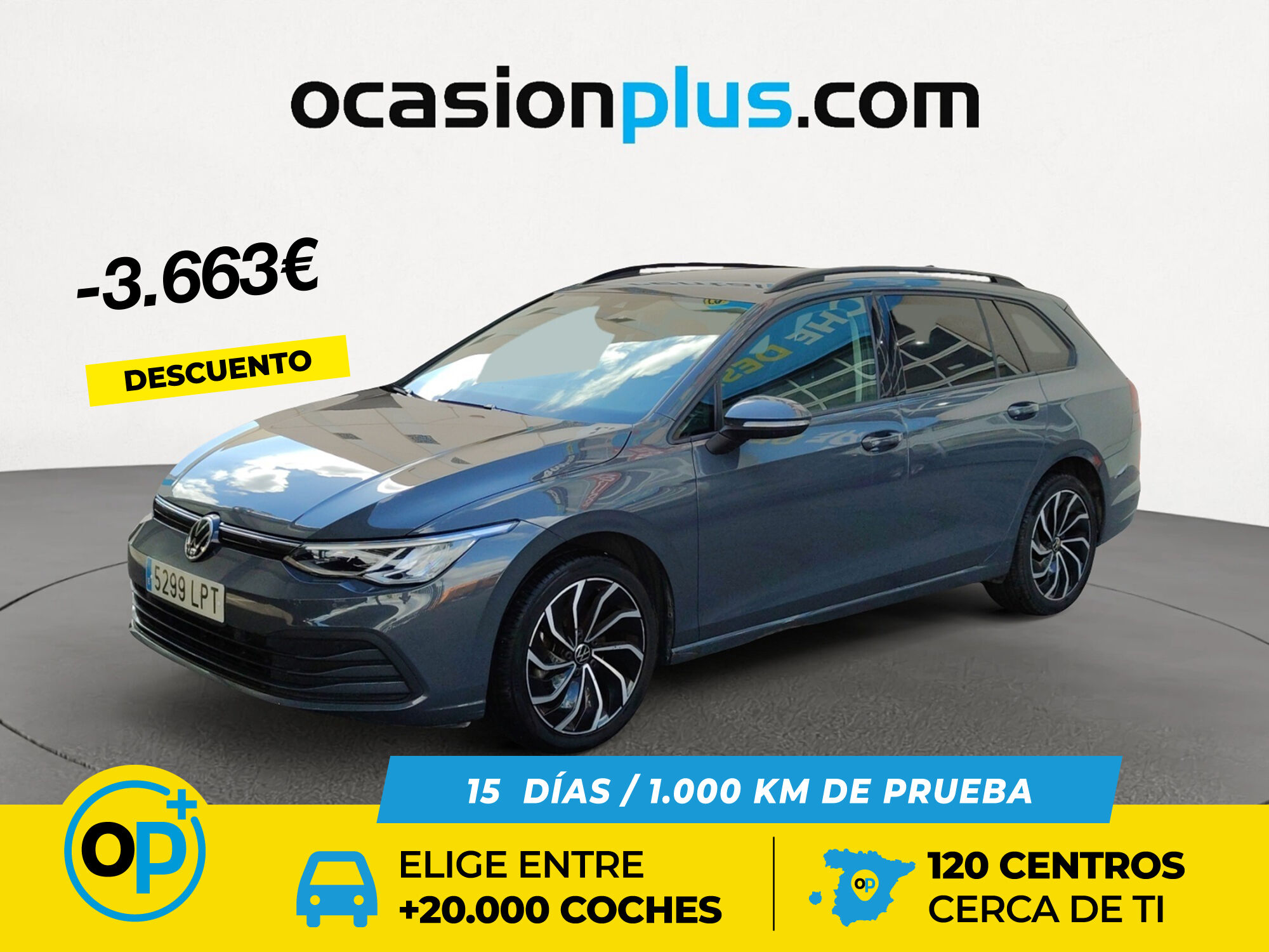 VOLKSWAGEN Golf (Life 1.0 eTSI 81 kW (110 CV) DSG) en Madrid