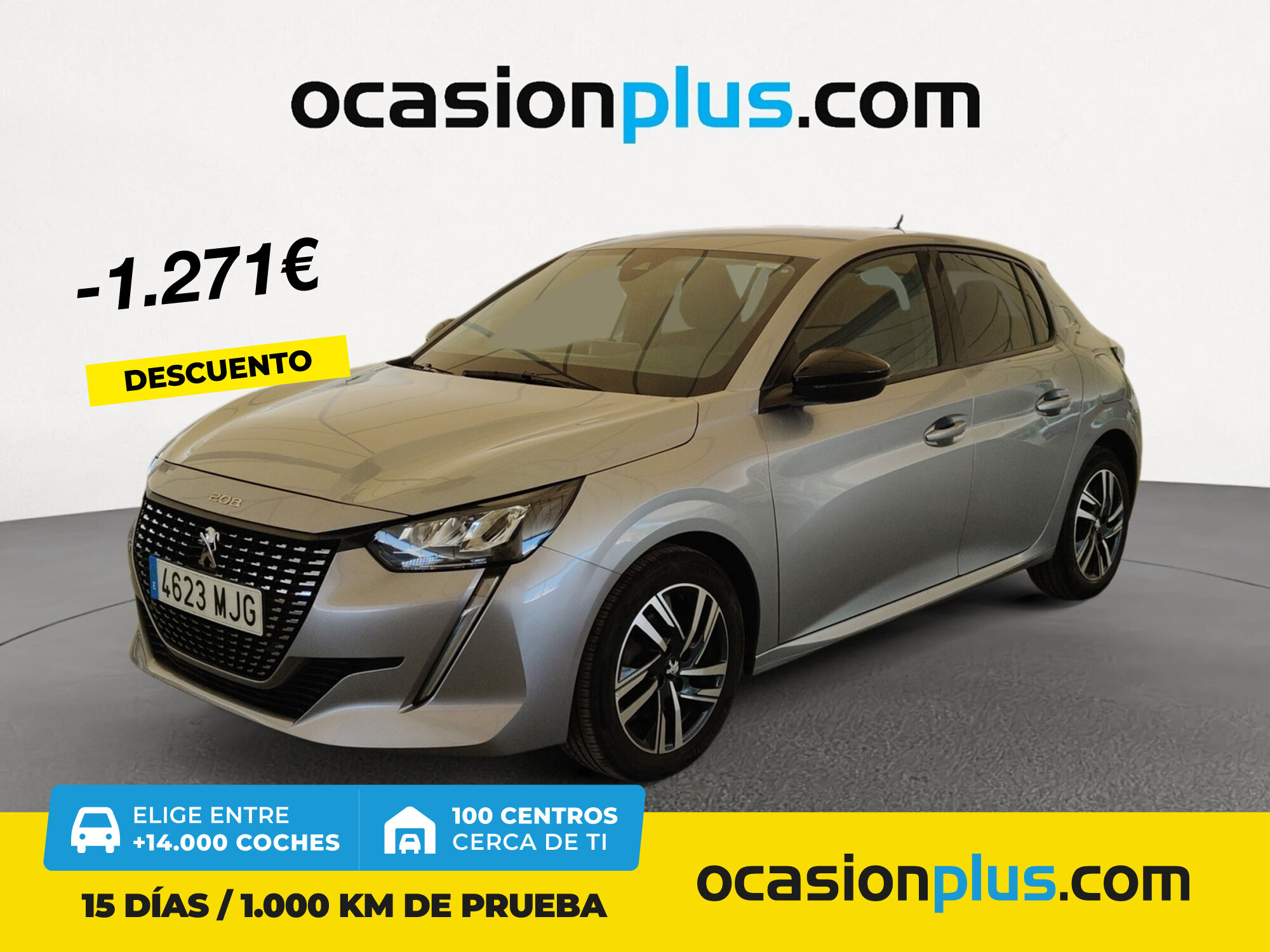 PEUGEOT 208 (PureTech 100 Allure 75 kW (100 CV)) en Madrid