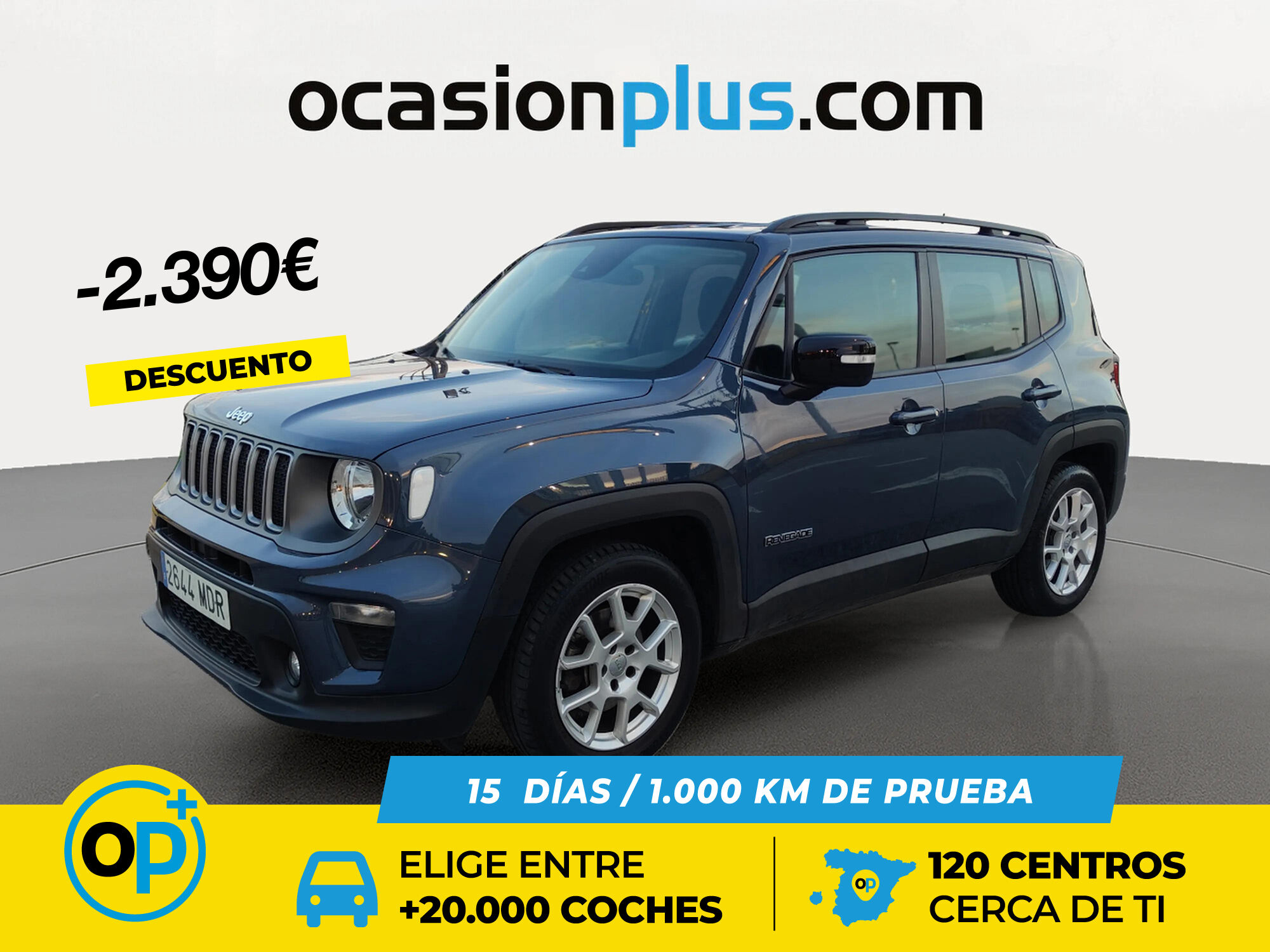 JEEP Renegade (eHybrid 1.5 Limited ATX 96 kW (130 CV)) en Madrid
