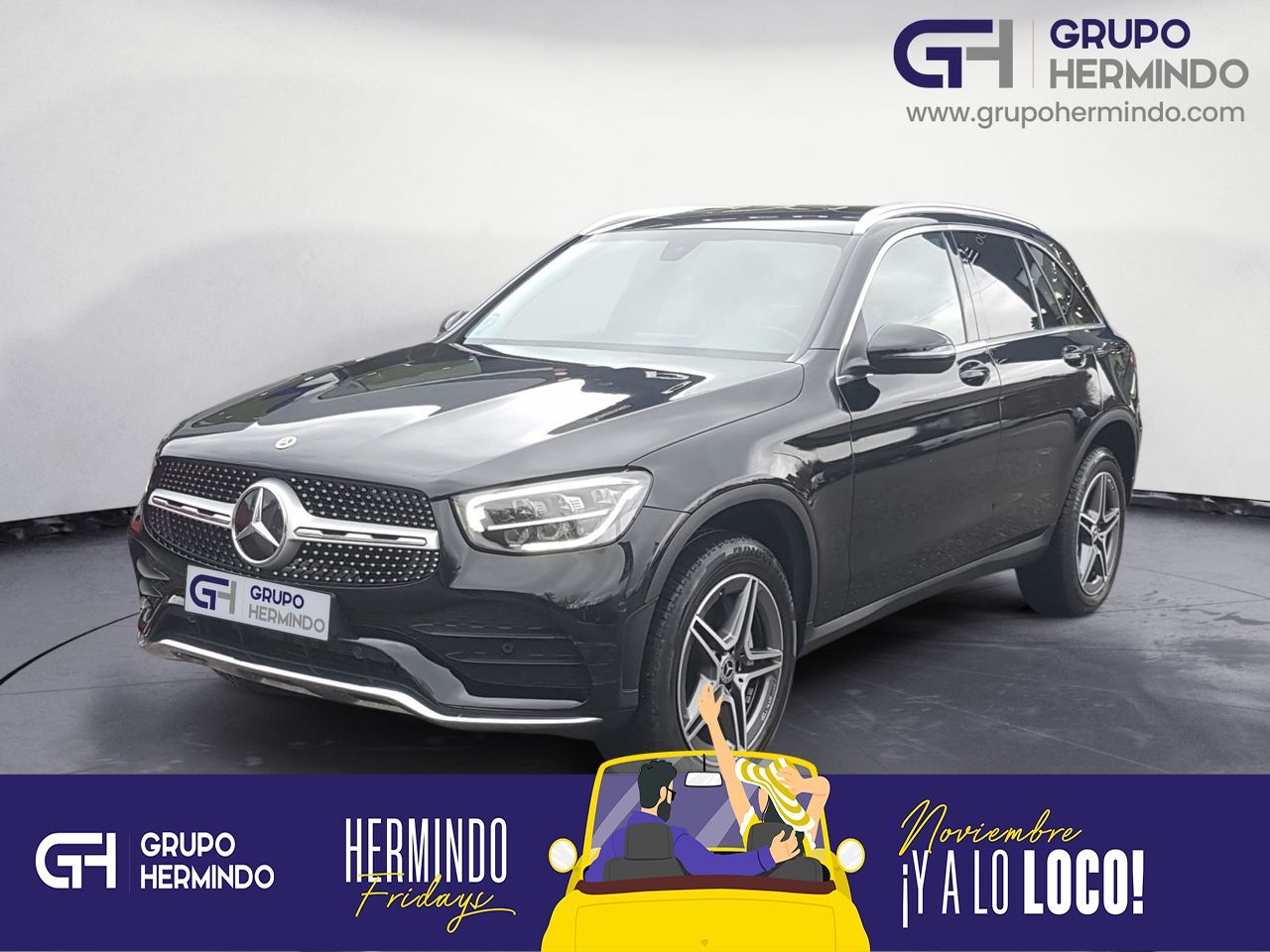 MERCEDES Clase GLC (300 de 4 MATIC AMG LINE+PAQUETE VENTAJAS) en Pontevedra