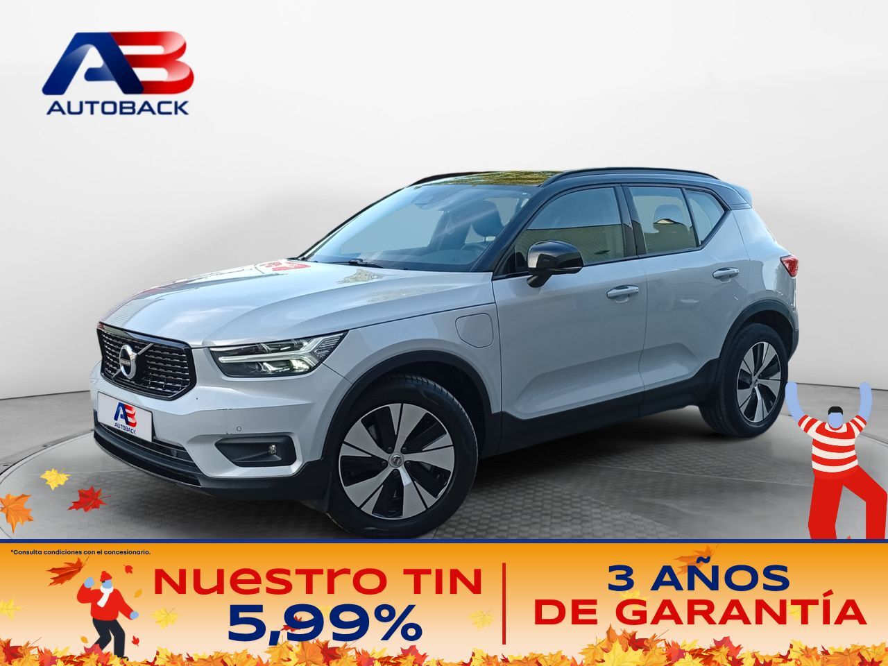 VOLVO XC40 (1.5 T4 Twin Recharge Inscription Ex Auto) en Madrid