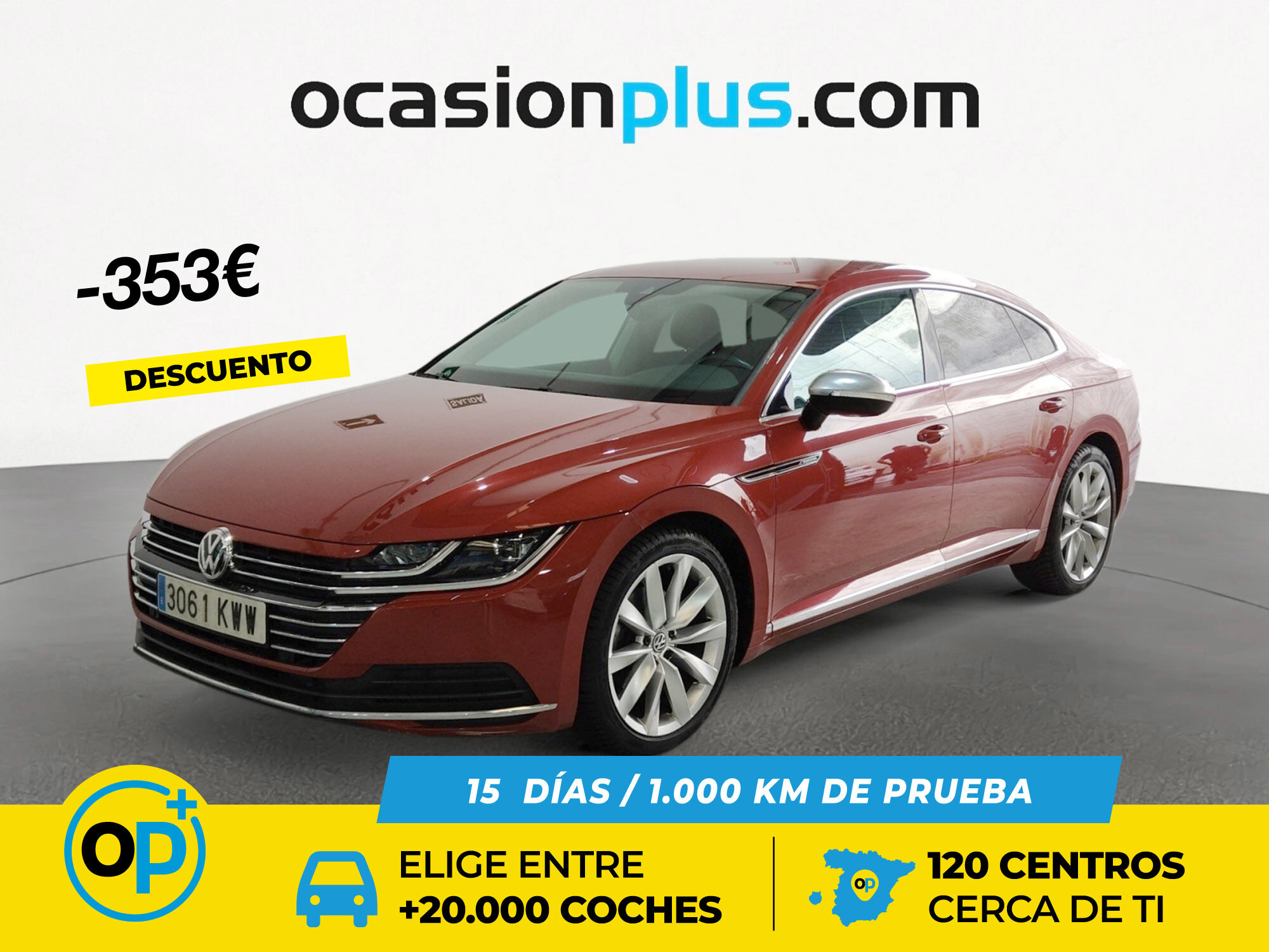 VOLKSWAGEN Arteon (Elegance 2.0 TDI 110 kW (150 CV) DSG) en Madrid