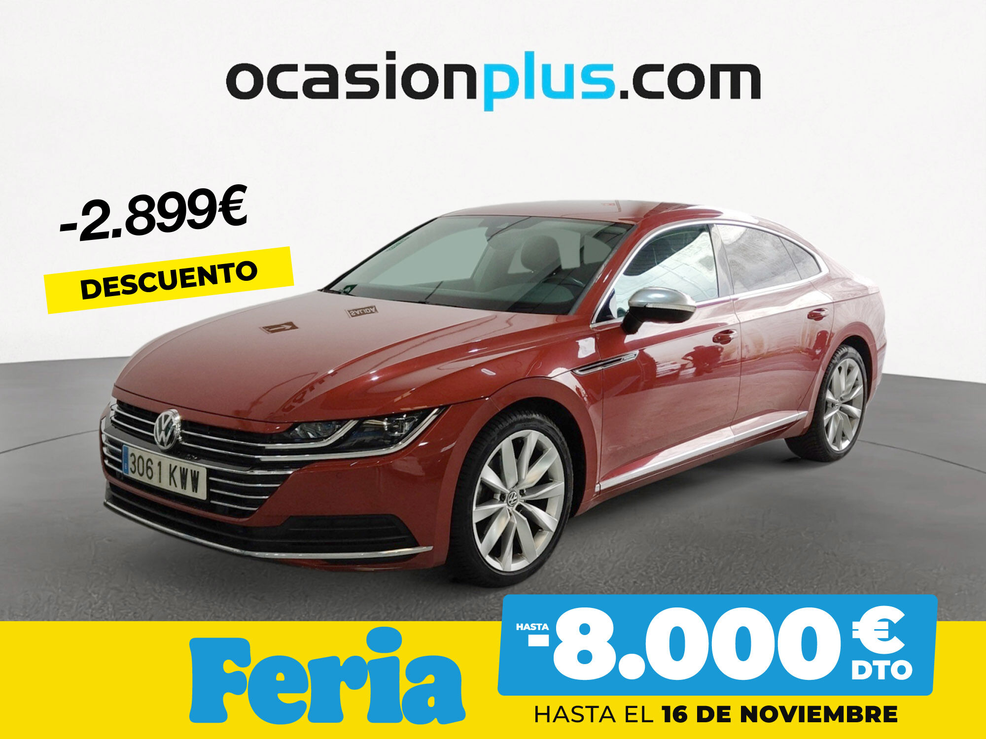 VOLKSWAGEN Arteon (Elegance 2.0 TDI 110 kW (150 CV) DSG) en Madrid