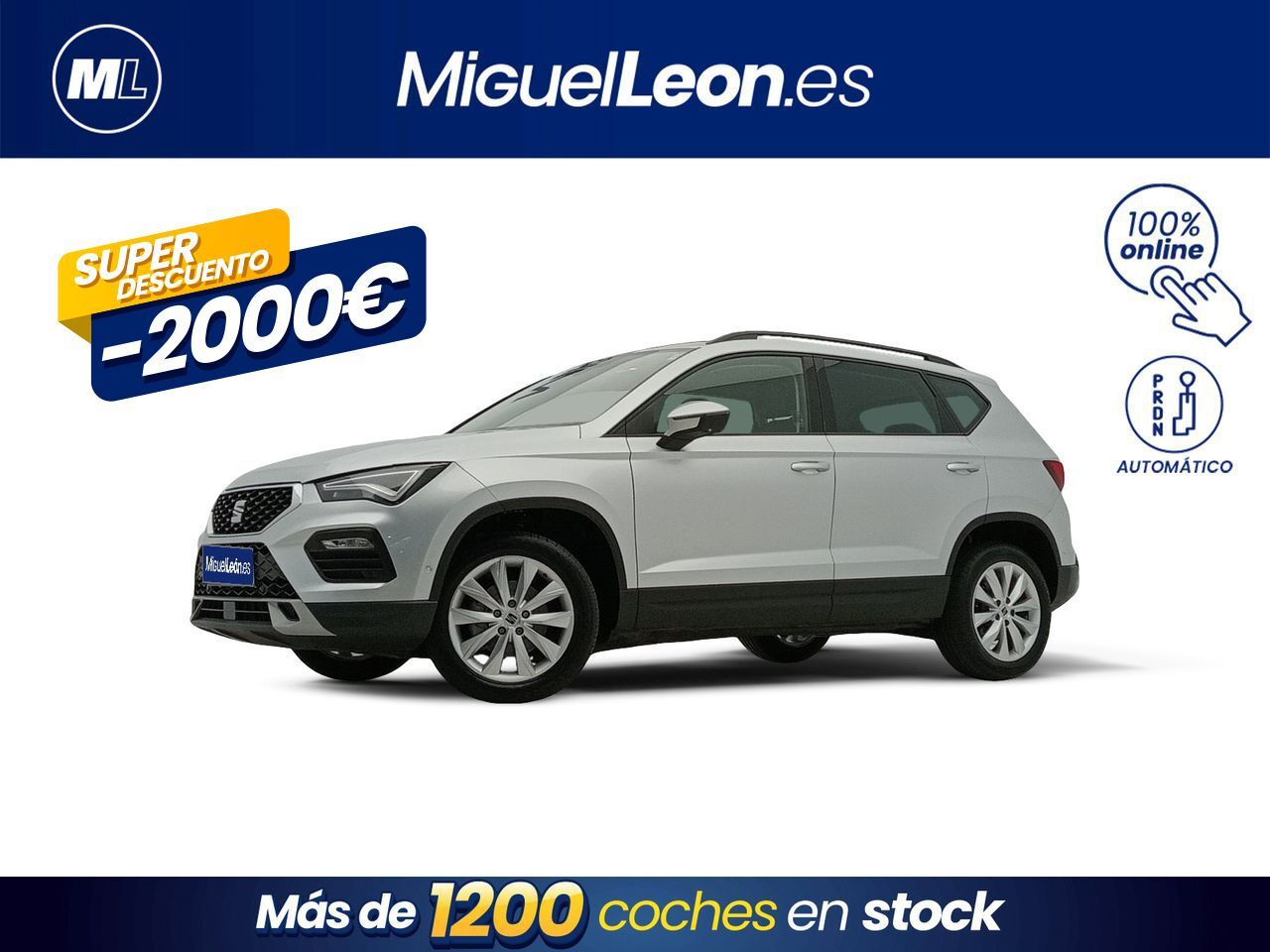 SEAT Ateca (1.5 TSI 110kW DSG S&S Style XXL) en Palmas, Las
