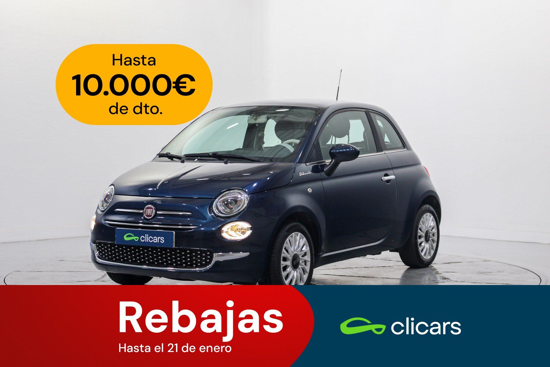 FIAT 500 (500 1.0 Hybrid Dolcevita 52kW) en Madrid