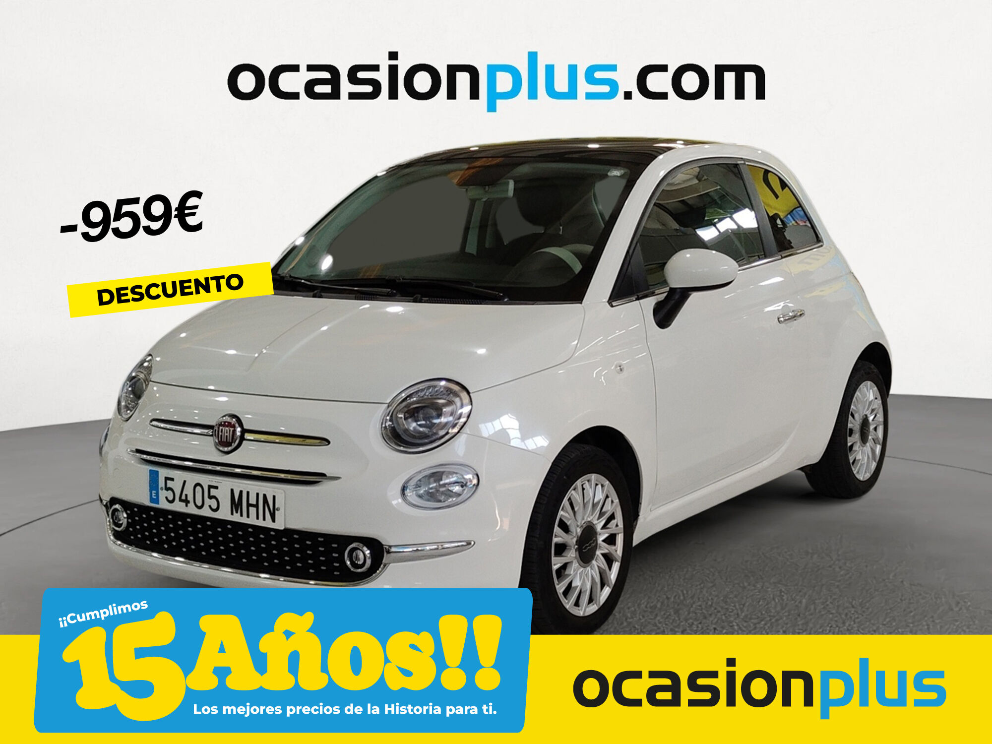 FIAT 500 (1.0 Hybrid Dolcevita 51 kW (70 CV)) en Madrid
