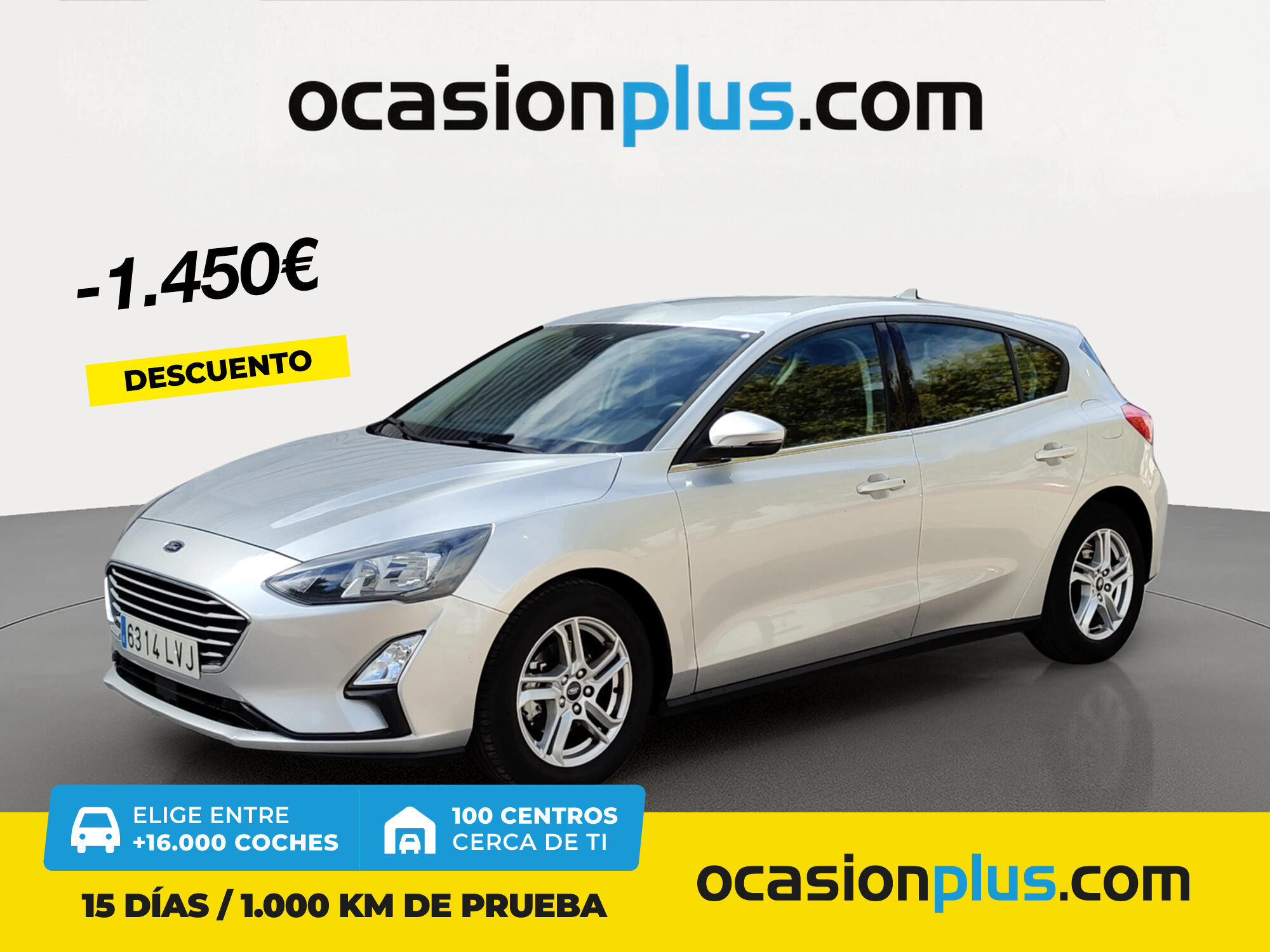 FORD Focus (1.0 Ecoboost MHEV Trend+ 92 kW (125 CV)) en Madrid
