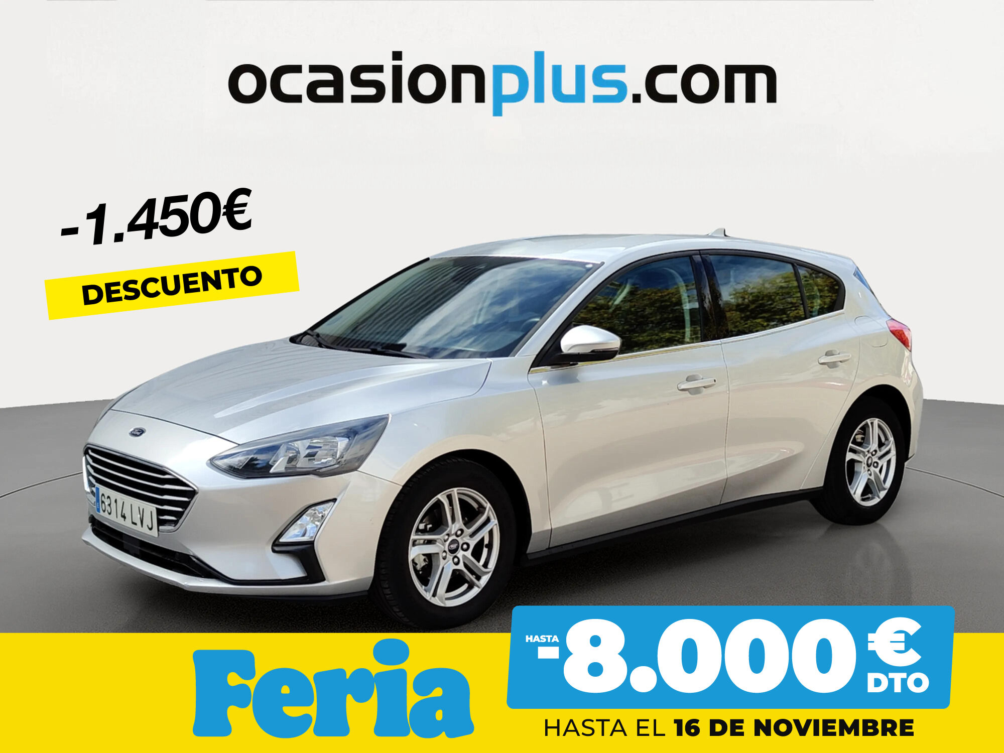 FORD Focus (1.0 Ecoboost MHEV Trend+ 92 kW (125 CV)) en Madrid