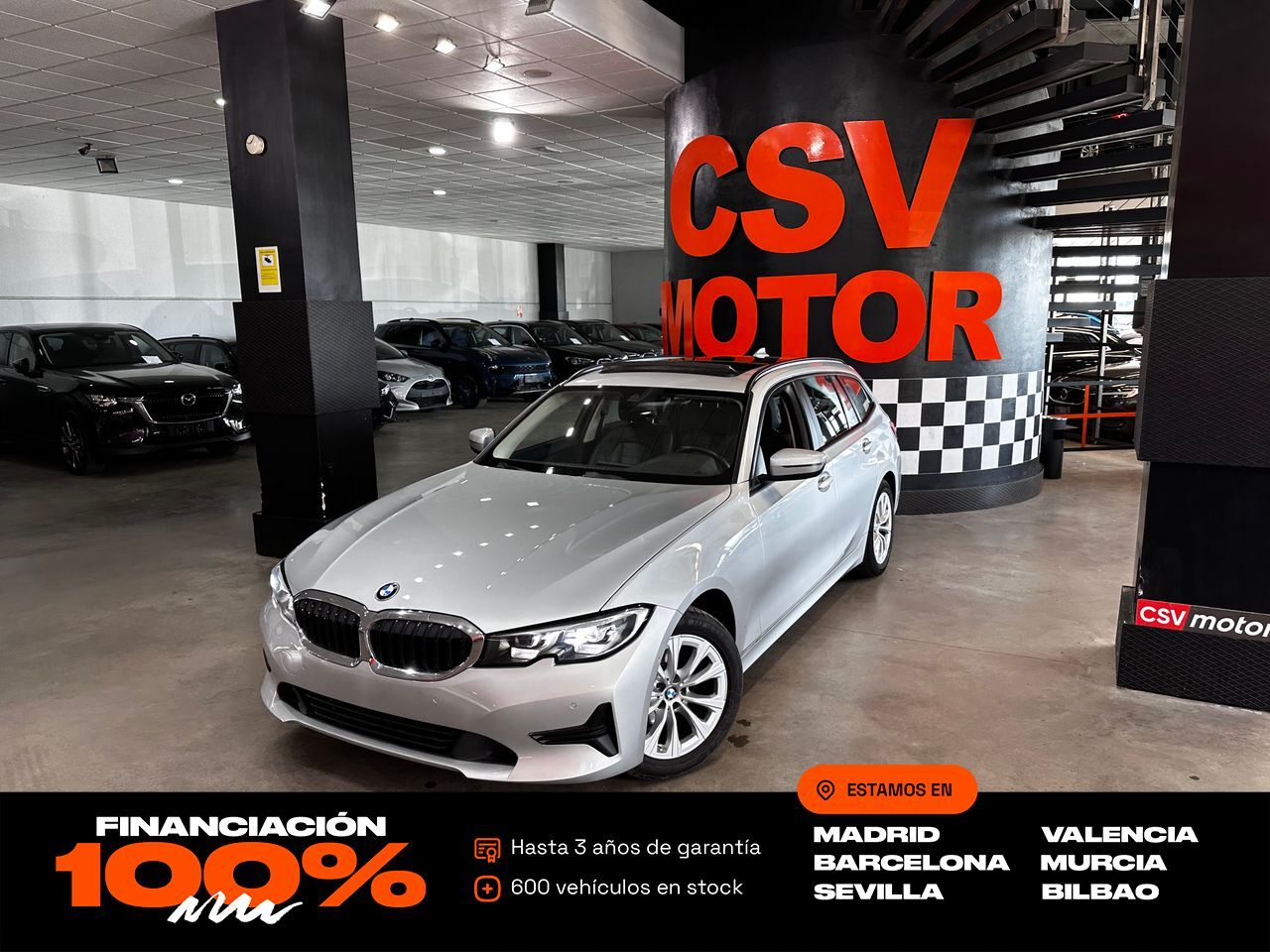 BMW Serie 3 (318d Touring) en Madrid