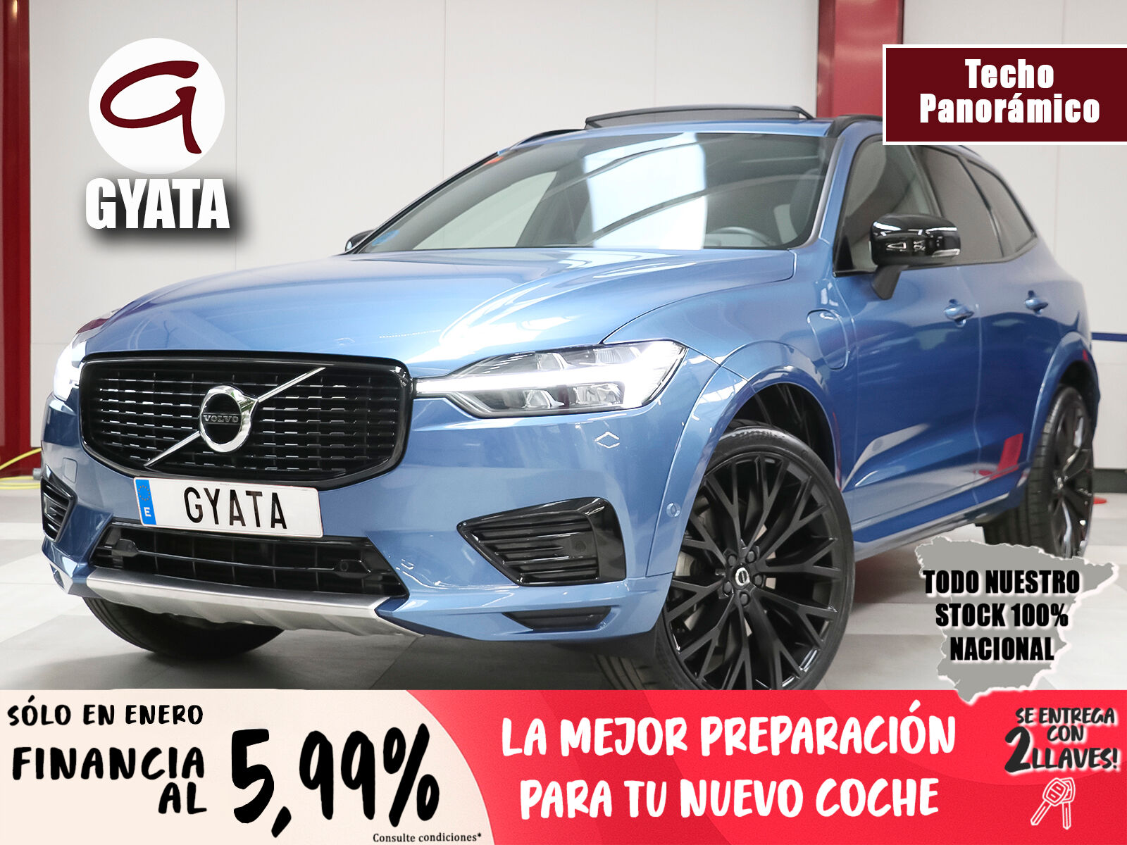 VOLVO XC60 (T6 Recharge R-Design AWD Auto 250 kW (340 CV)) en Madrid