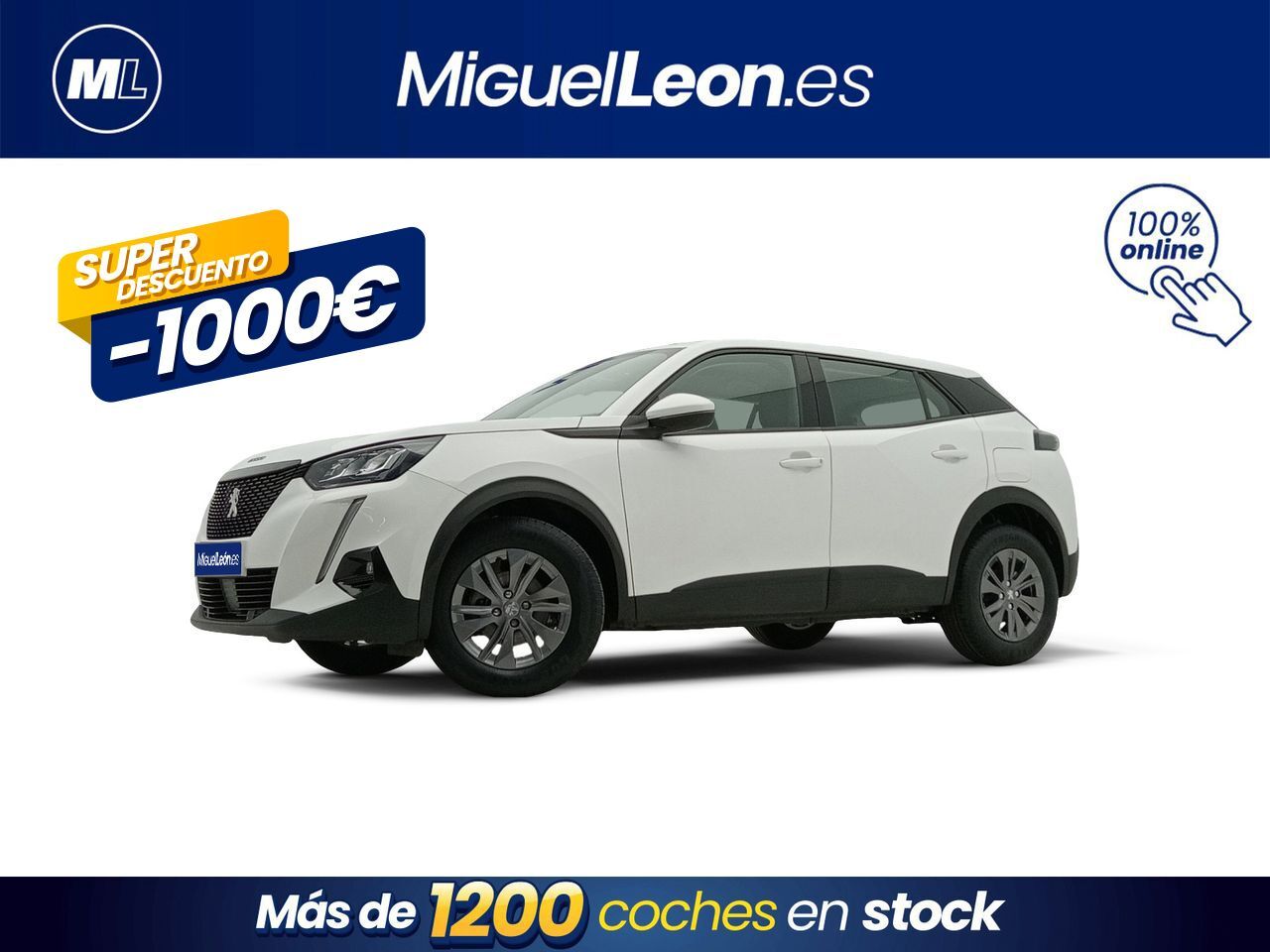 PEUGEOT 2008 (Active Puretech 100 S&S BVM6) en Palmas, Las