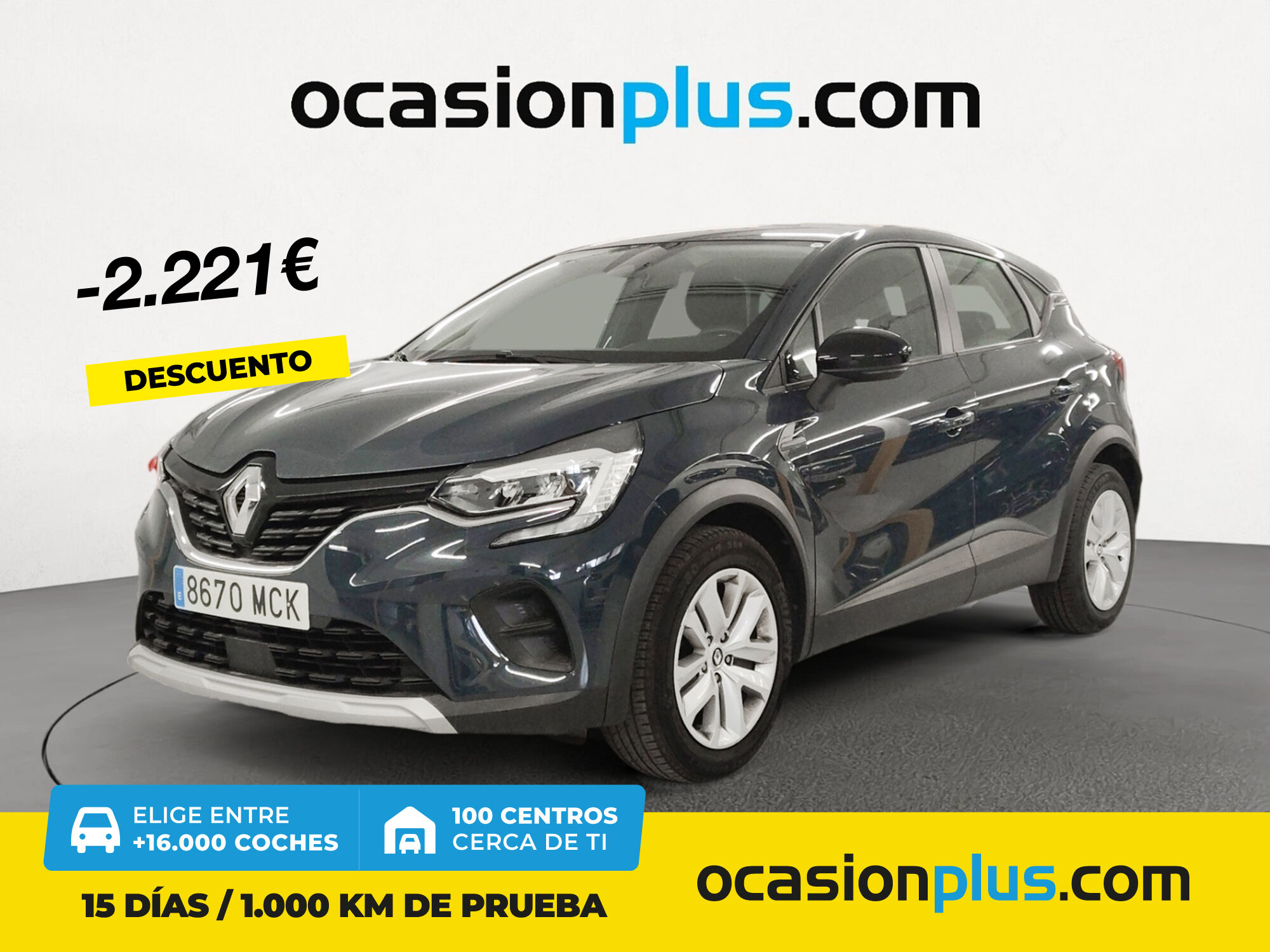 RENAULT Captur (Intens TCe 66 kW (90 CV)) en Madrid