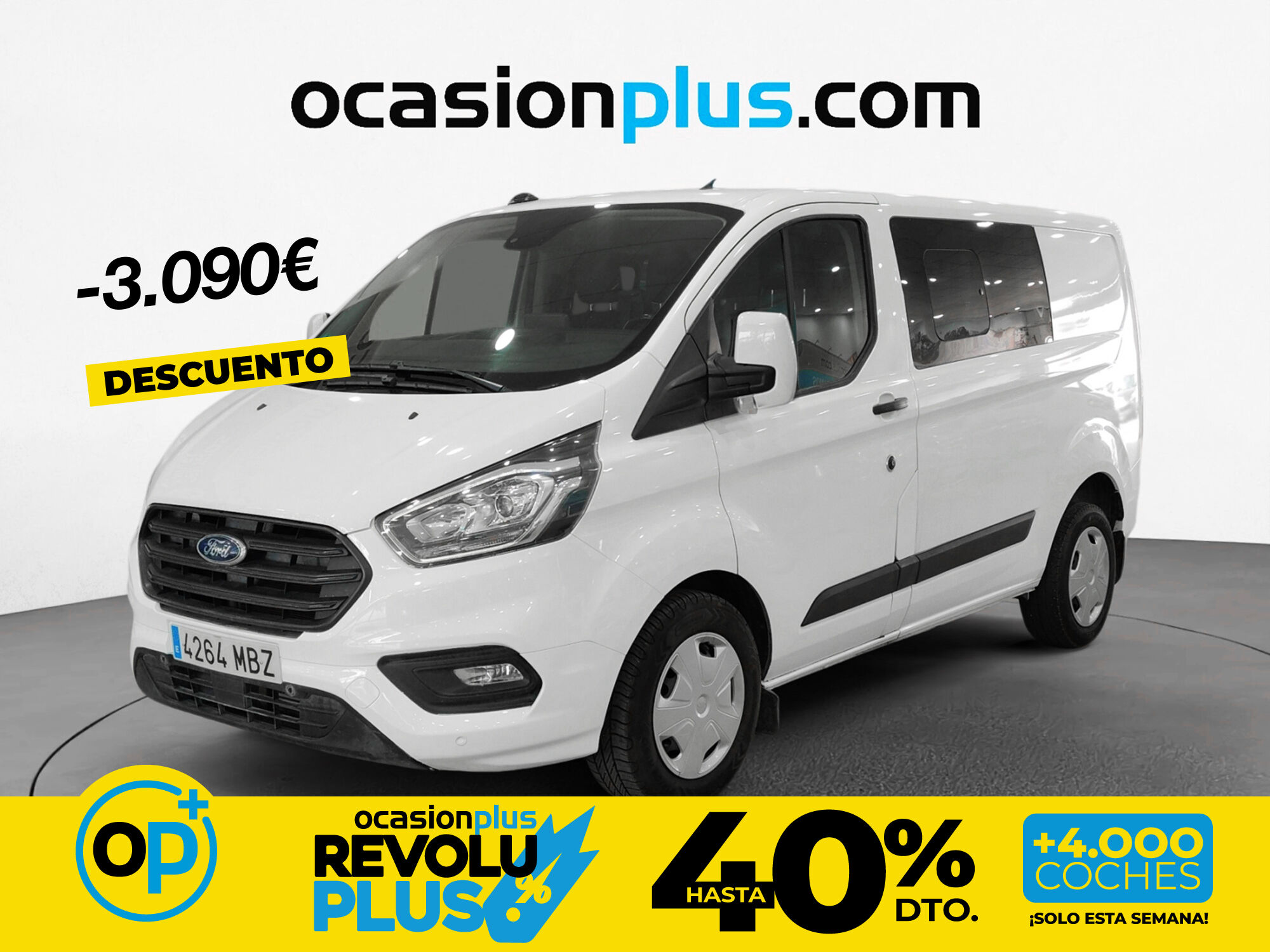 Foto del FORD Transit Custom FT 320 L1 Mixto Trend M1 EcoBlue 130