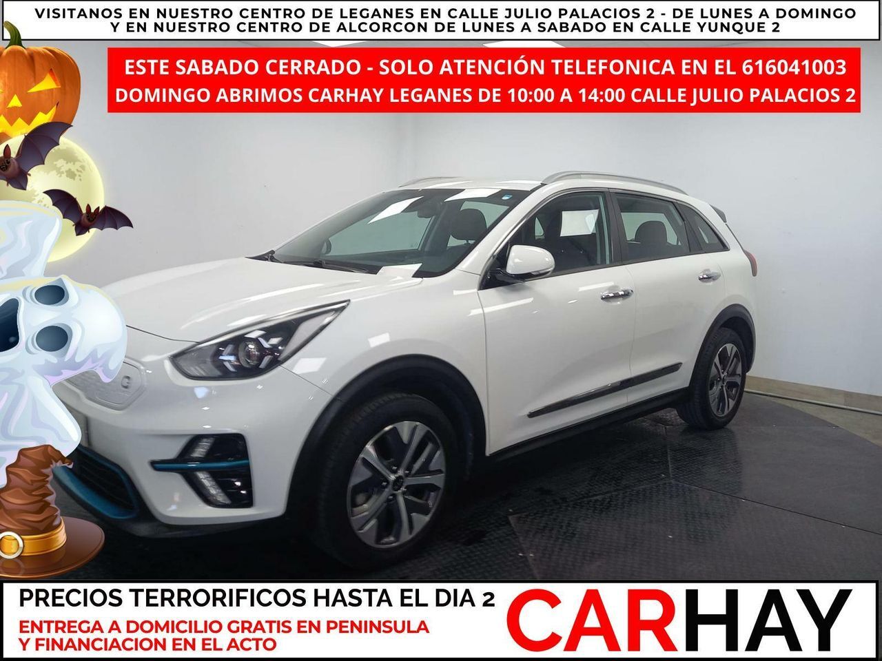 KIA Niro (DRIVE 204CV - 460KM AUTONOMIA) en Madrid