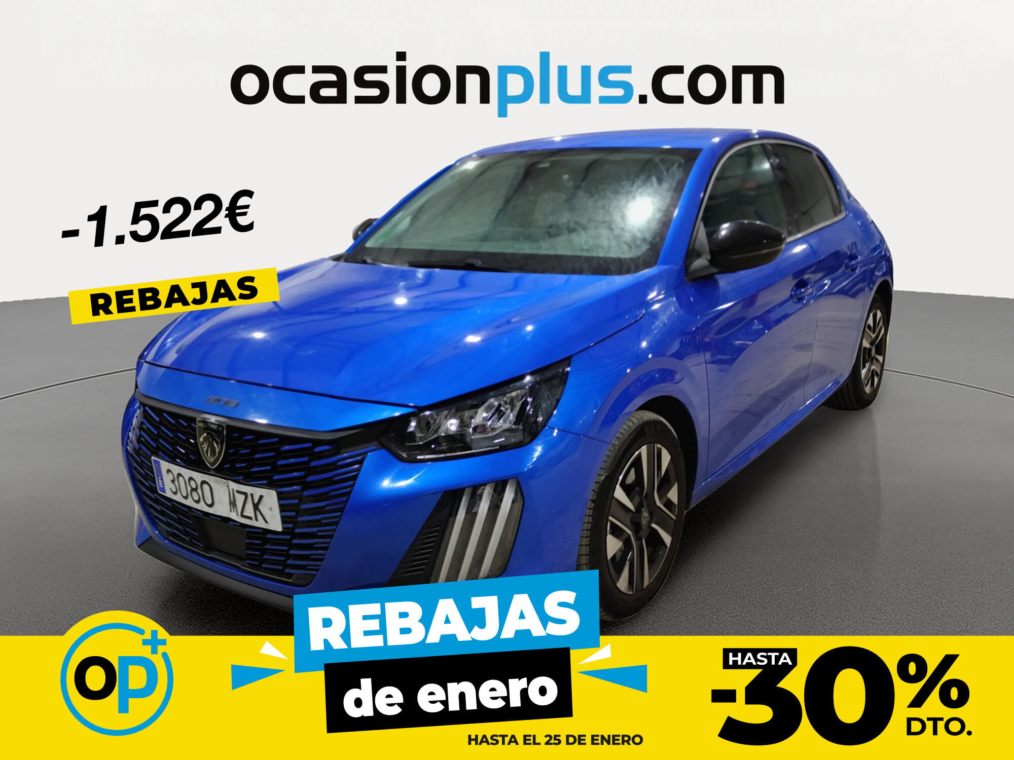 PEUGEOT 208 (PureTech 100 Allure 75 kW (100 CV)) en Madrid