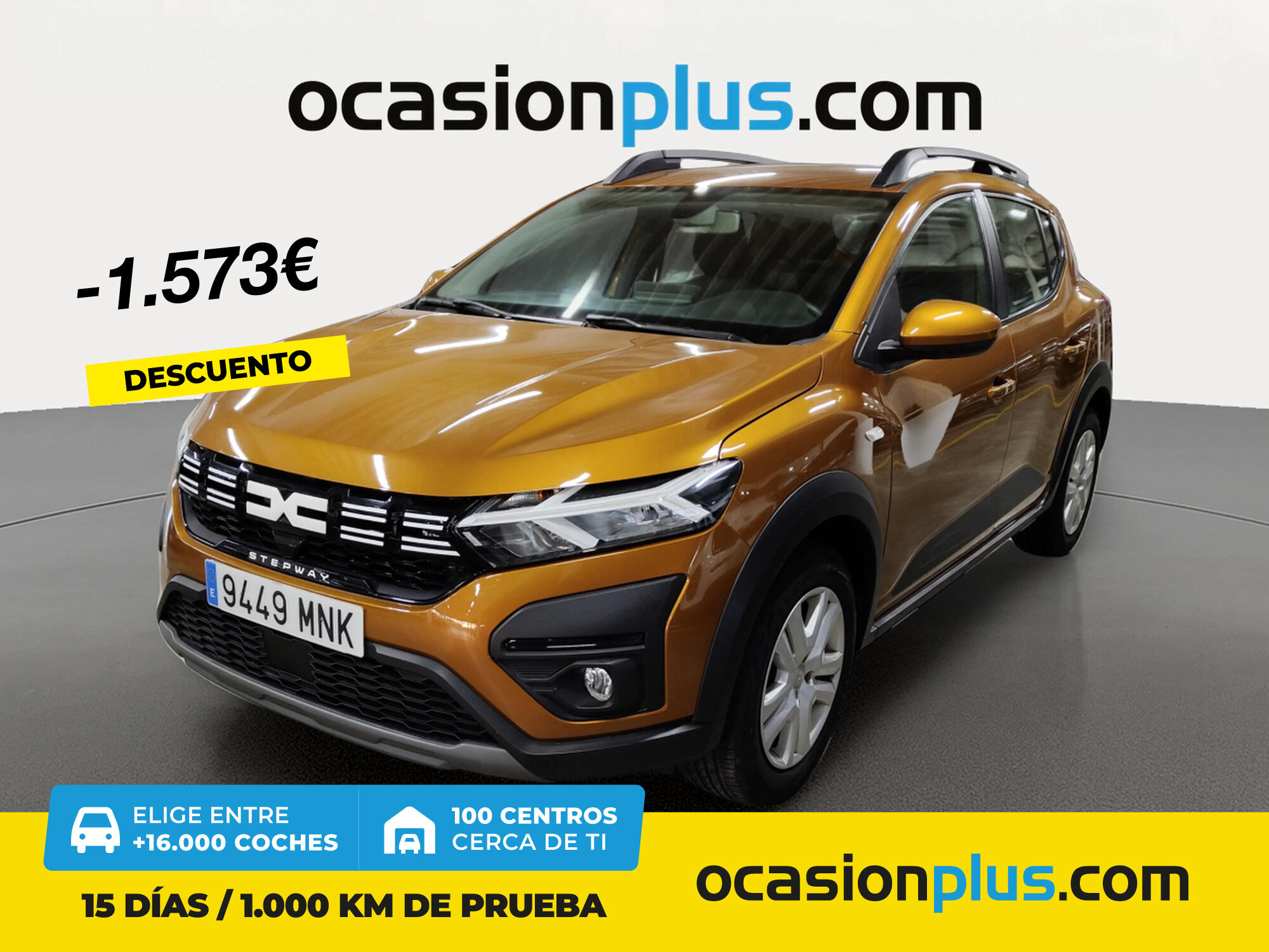 DACIA Sandero (Stepway Expression TCe 67 kW (91 CV)) en Madrid