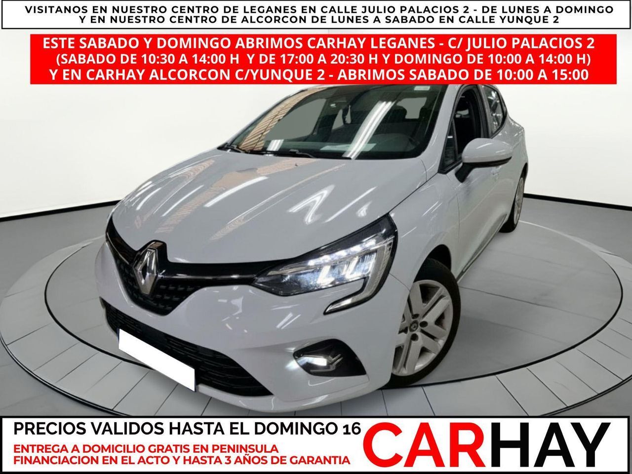 RENAULT Clio (1.6 E-Tech hybride 140ch Business) en Madrid