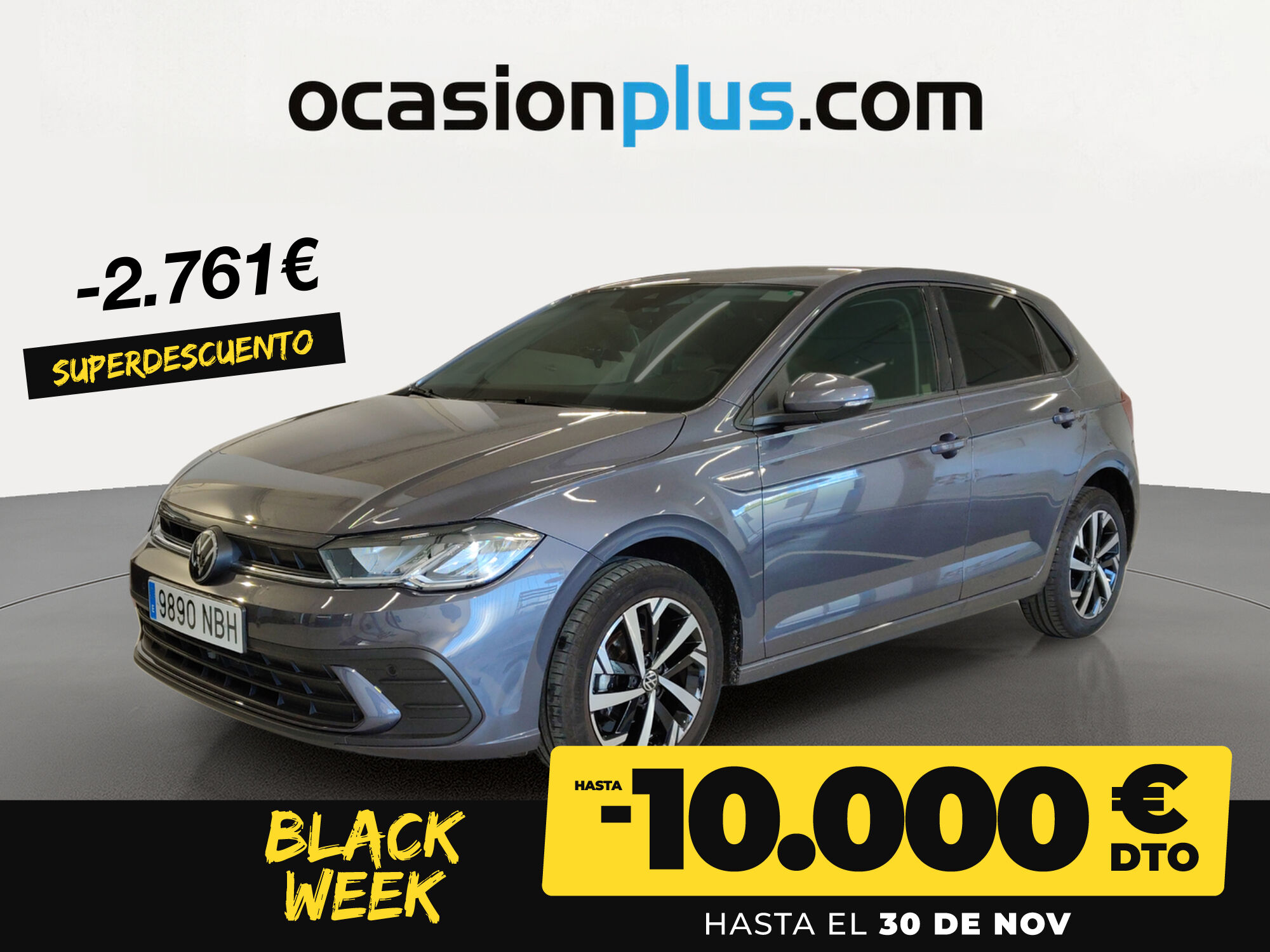 VOLKSWAGEN Polo (``Más`` 1.0 TSI 70 kW (95 CV) DSG) en Madrid
