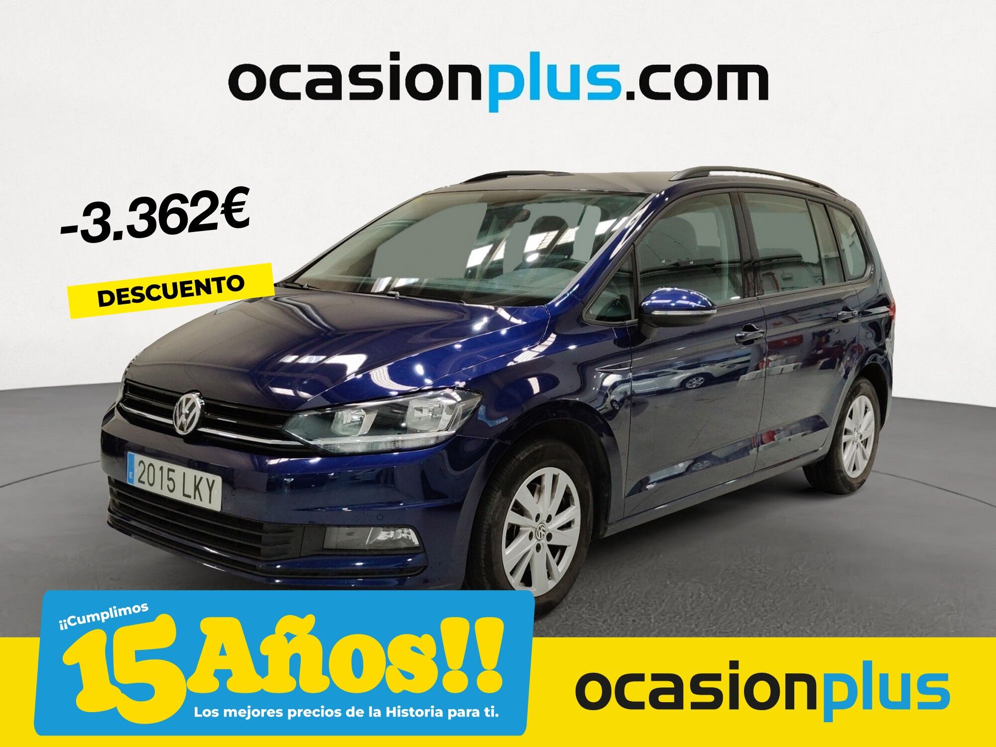 VOLKSWAGEN Touran (Business 2.0 TDI 85 kW (115 CV) DSG) en Madrid