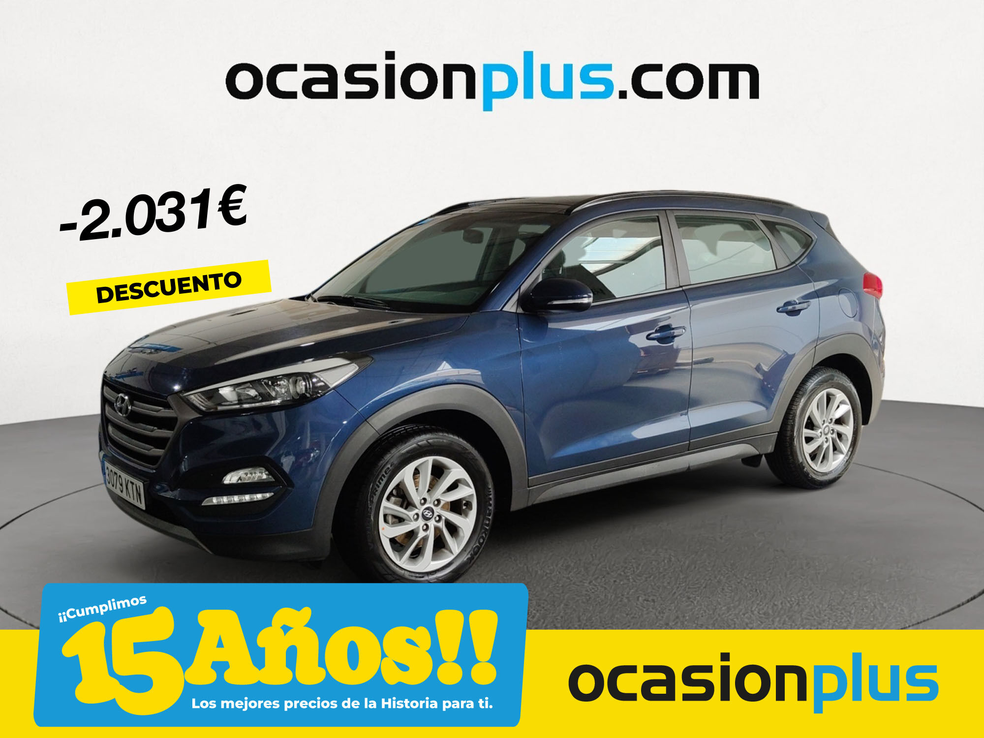HYUNDAI Tucson (1.7 CRDI BlueDrive Link Sky 4x2  85 kW (115 CV)) en Madrid