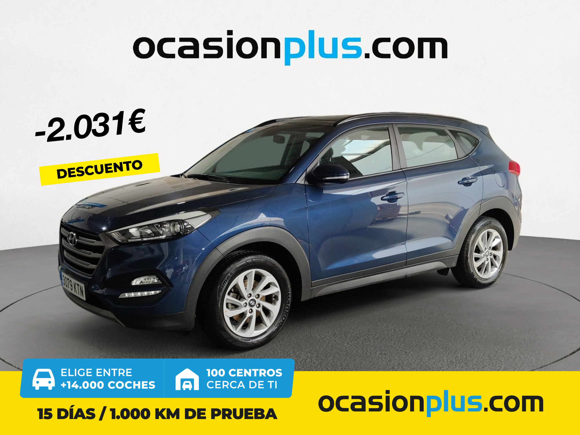 HYUNDAI Tucson (1.7 CRDI BlueDrive Link Sky 4x2  85 kW (115 CV)) en Madrid