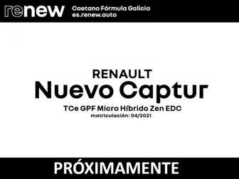 Imagen de RENAULT Captur TCe GPF Micro Híbrido Zen EDC 103kW