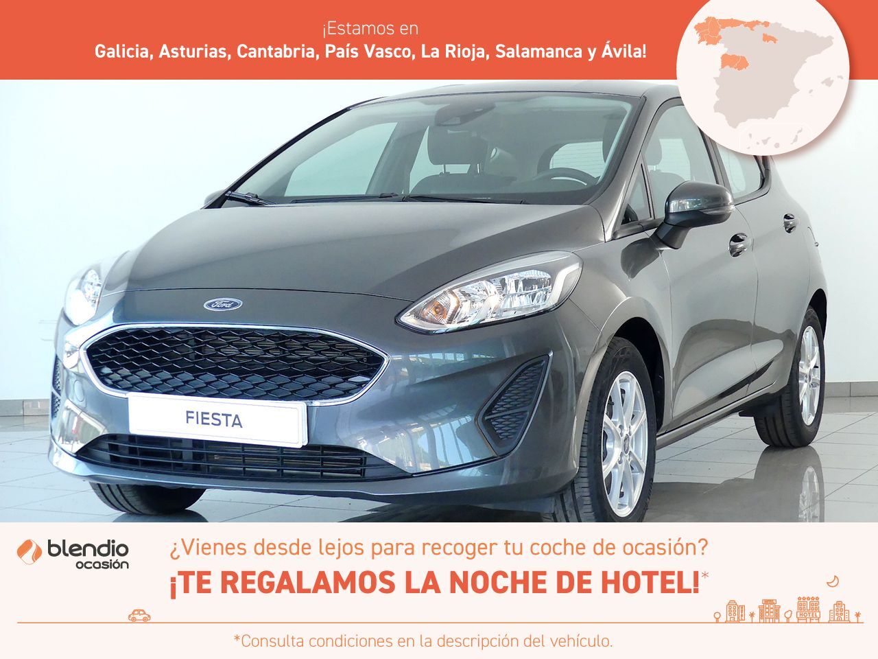 FORD Fiesta (1.1 Ti-VCT Limited Edition) en Cantabria