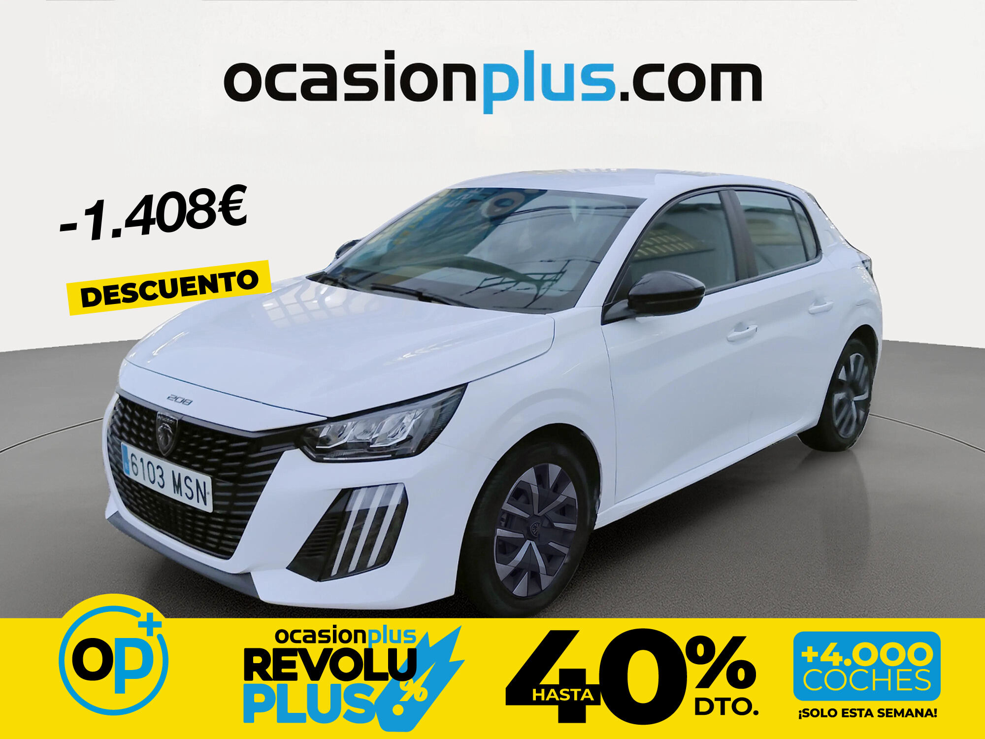 Foto del PEUGEOT 208 1.2 Puretech S&S Allure Pack 100