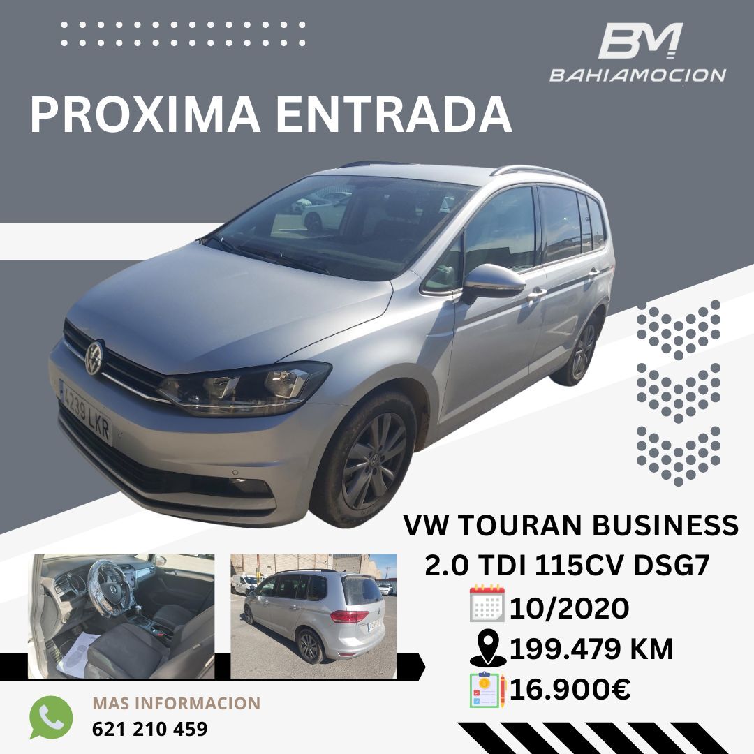 VOLKSWAGEN Touran (2.0TDI Business 90kW) en Cádiz
