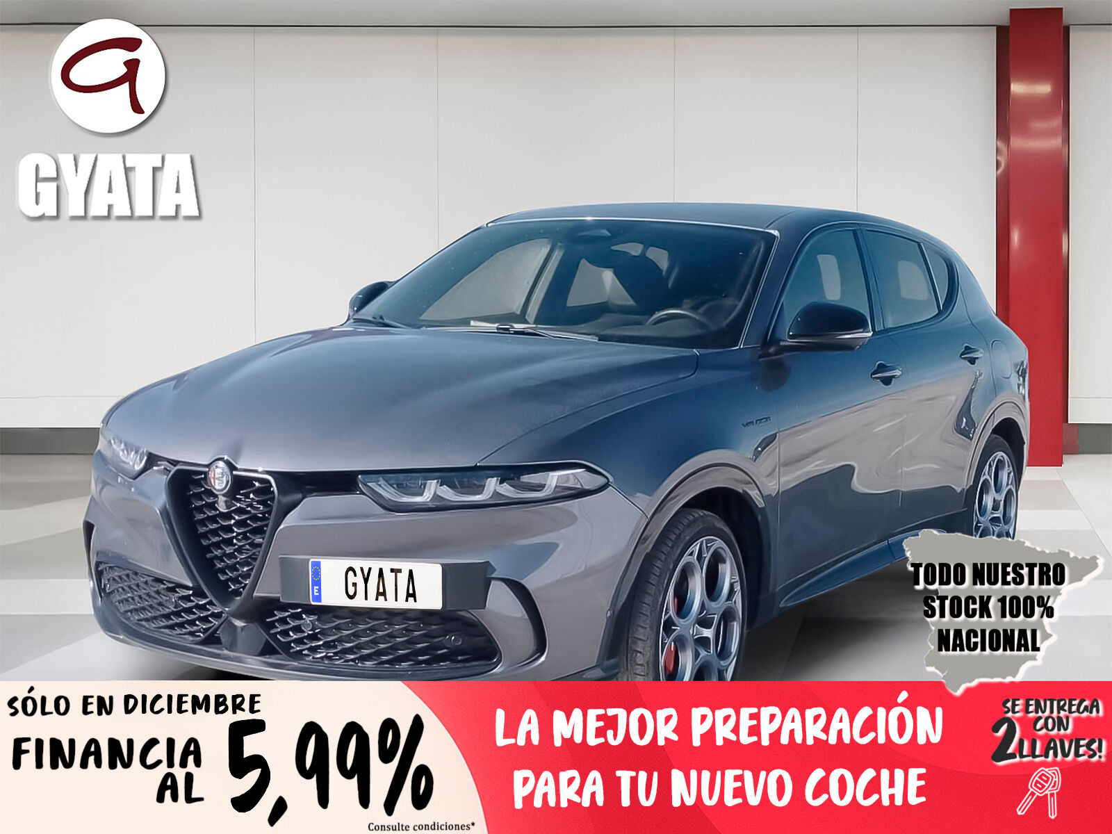 ALFA ROMEO Tonale (1.3 Multi-air PHEV Veloce Q4 206 kW (280 CV)) en Madrid