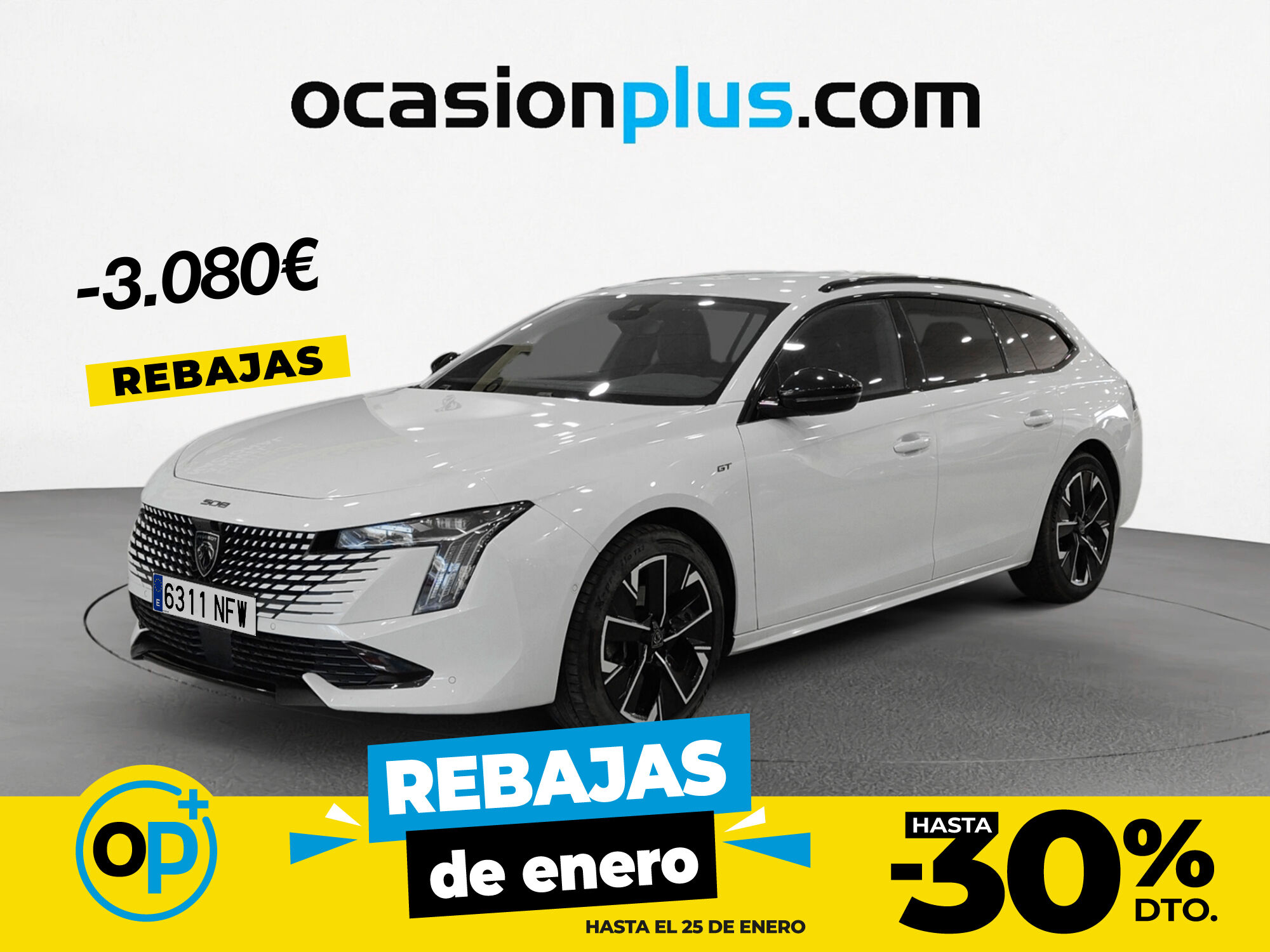 PEUGEOT 508 (BlueHDi 130 S&S GT EAT8 96 kW (130 CV)) en Madrid