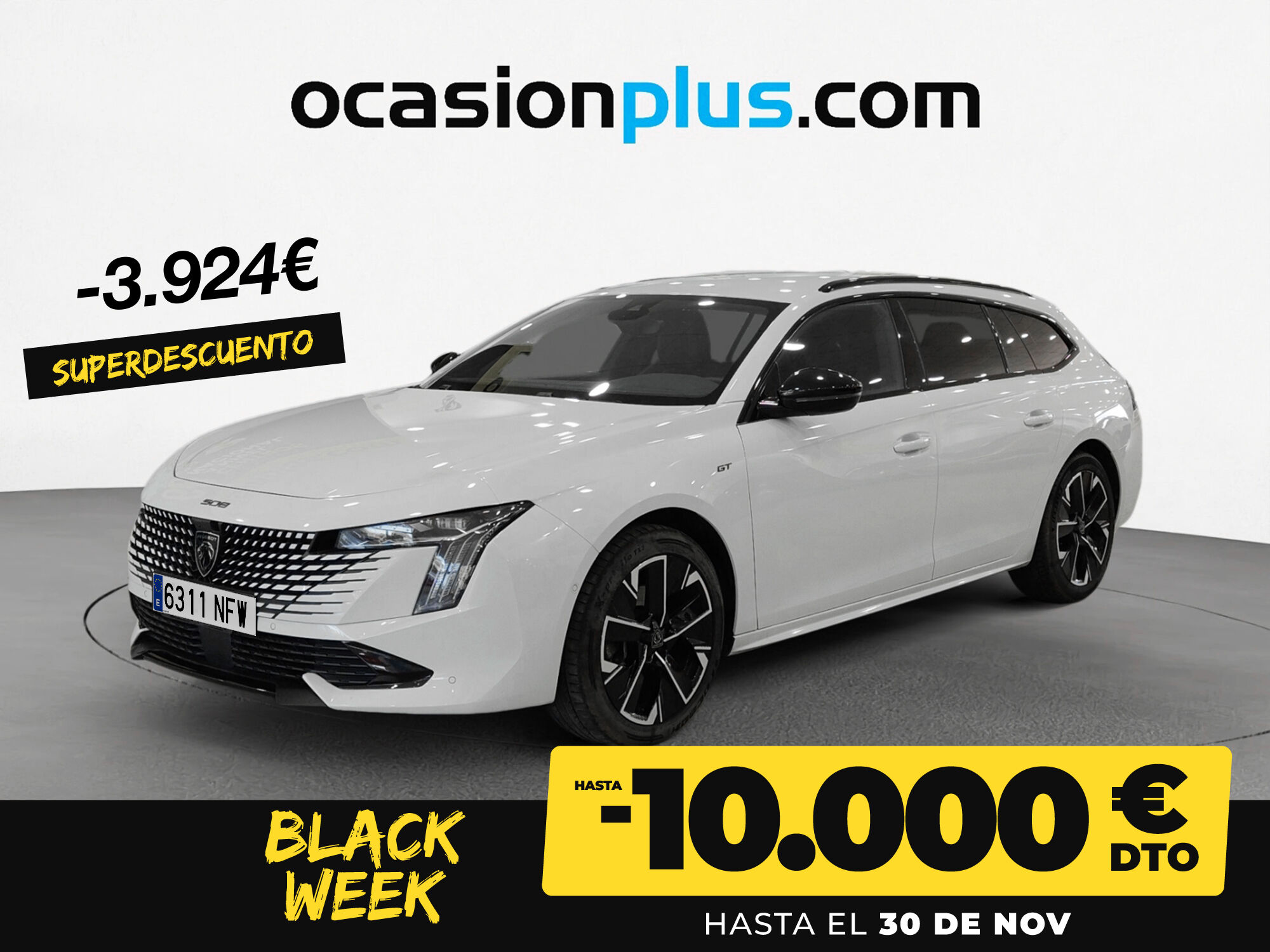 PEUGEOT 508 (BlueHDi 130 S&S GT EAT8 96 kW (130 CV)) en Madrid