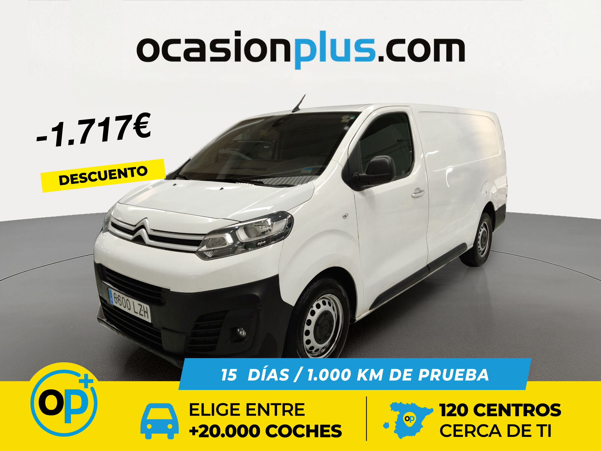 Foto del CITROEN Jumpy Fg. BlueHDI Talla M S&S Control 100