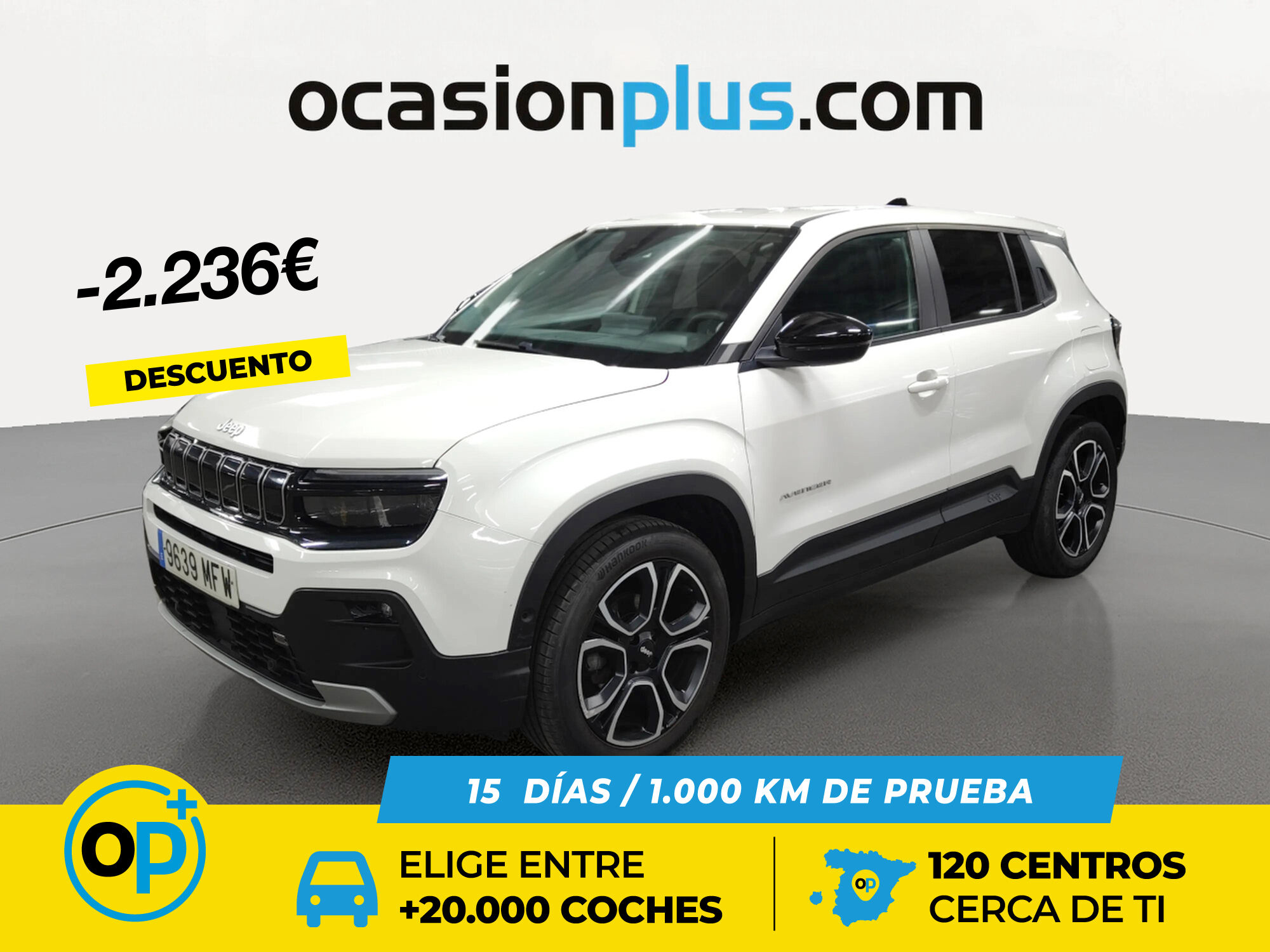 JEEP Avenger (1.2 G Summit 74 kW (100 CV)) en Madrid