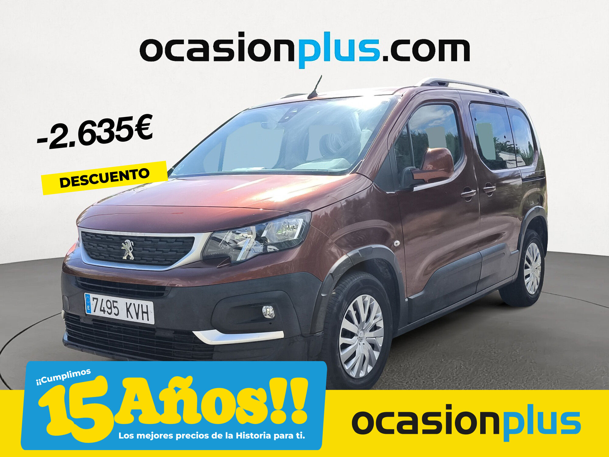 PEUGEOT Rifter (BlueHDi 100 Active Standard 73 kW (100 CV)) en Madrid