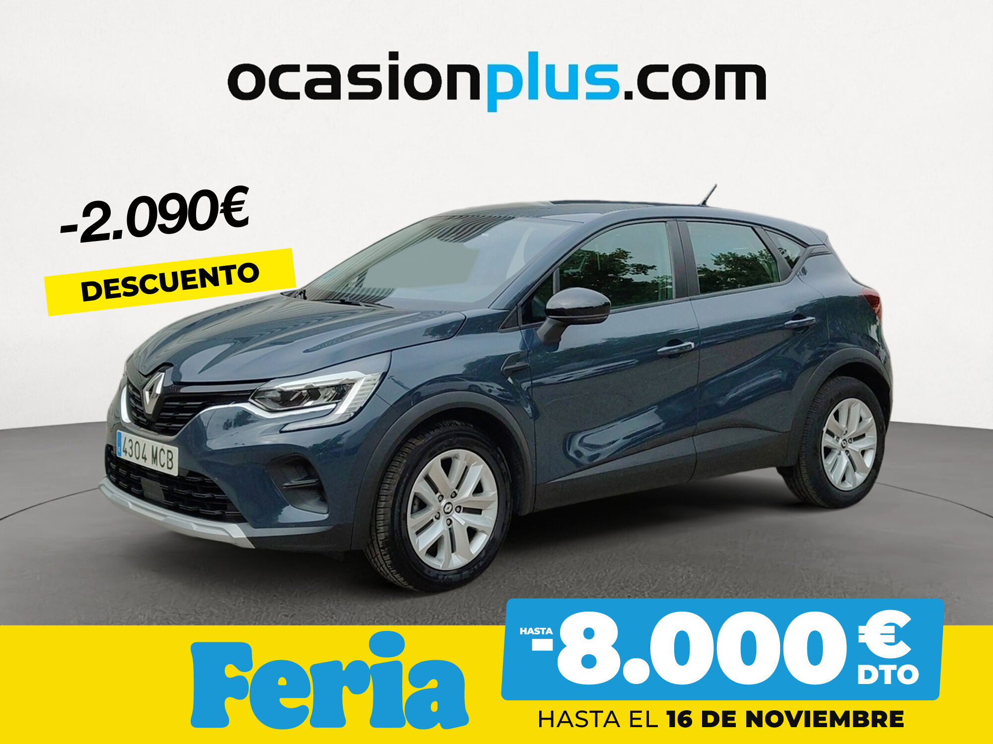 RENAULT Captur (Equilibre TCe 66 kW (90 CV)) en Madrid