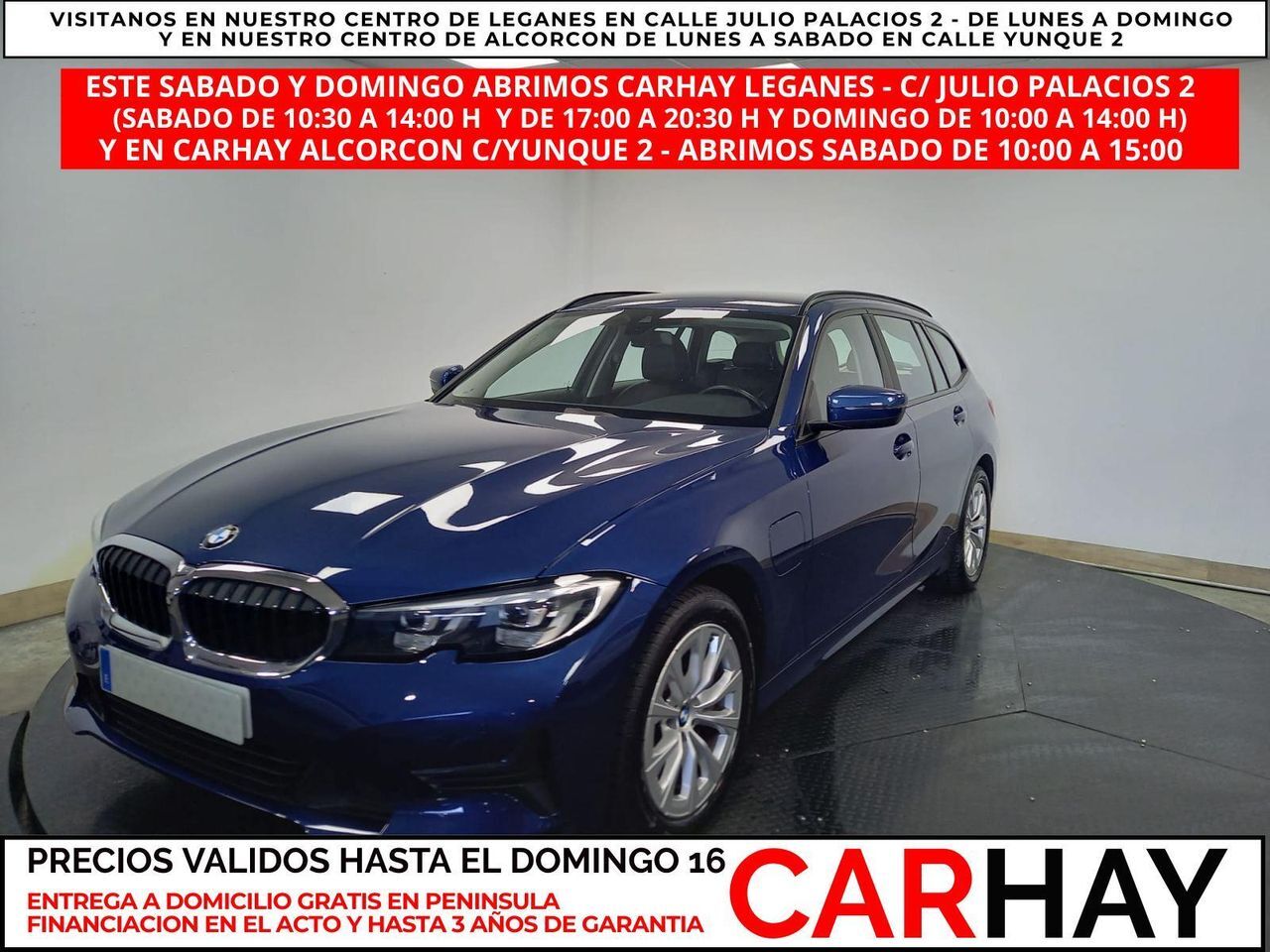 BMW Serie 3 (TOURING  330e phev) en Madrid