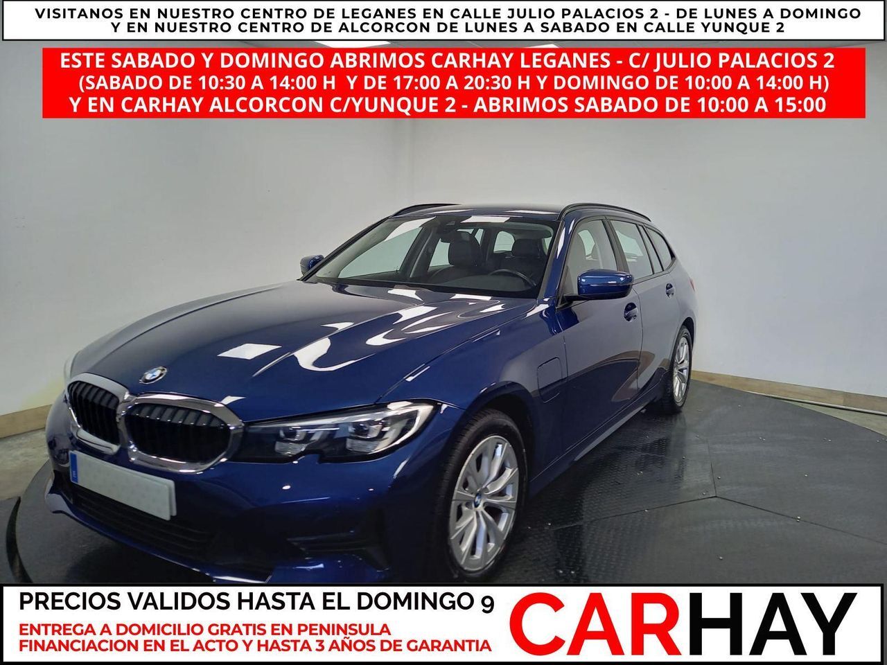 BMW Serie 3 (TOURING  330e phev) en Madrid
