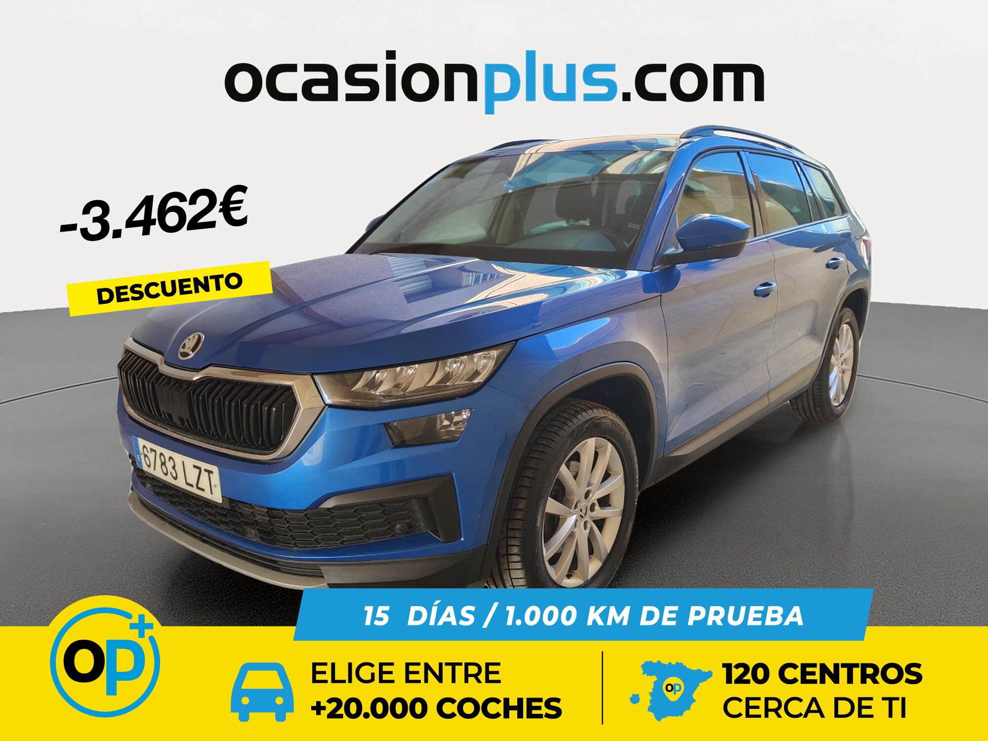 SKODA Kodiaq (1.5 TSI Ambition 4x2 DSG 110 kW (150 CV)) en Madrid