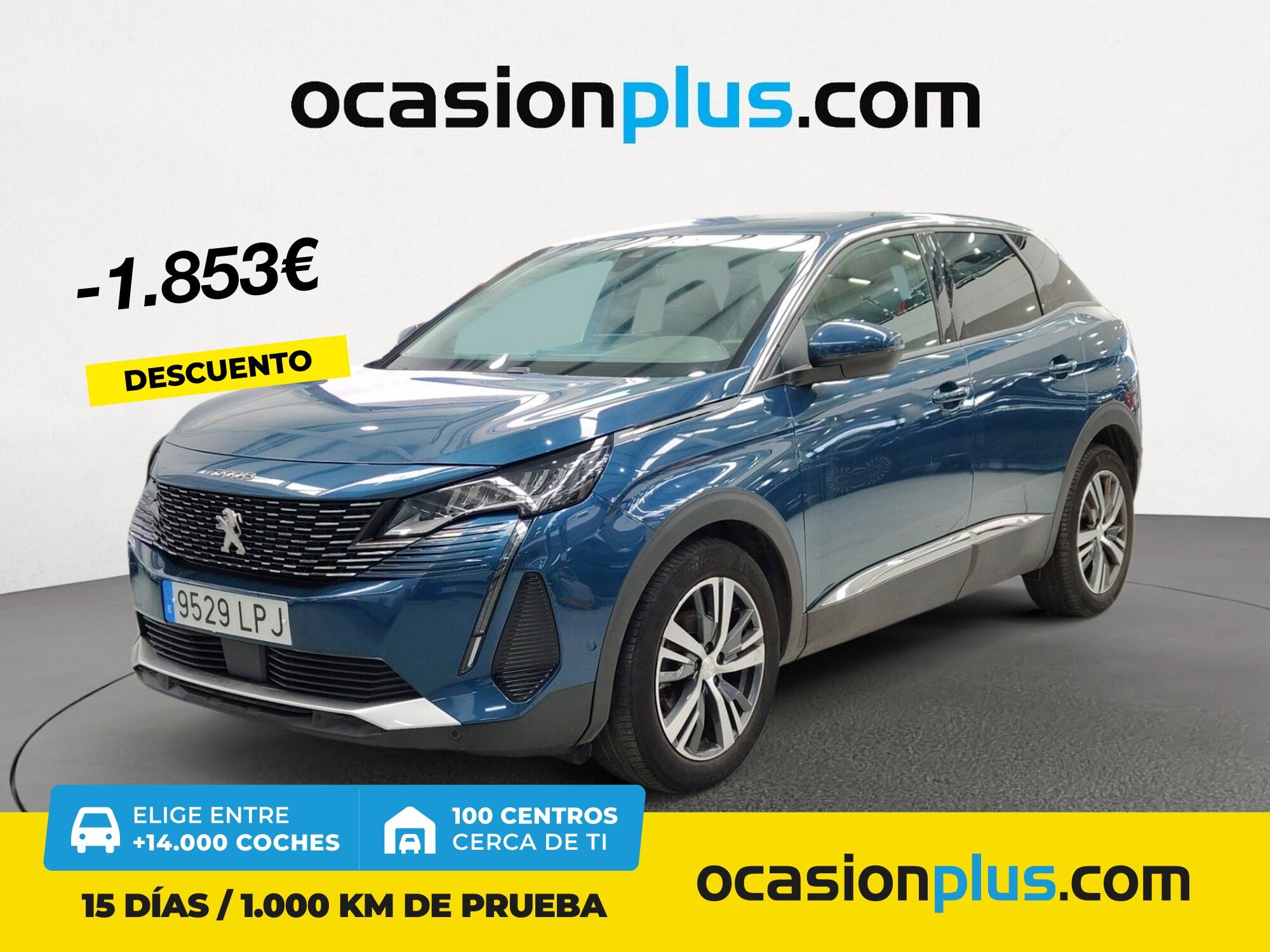 PEUGEOT 3008 (BlueHDI 130 S&S Allure EAT8 96 kW (130 CV)) en Madrid