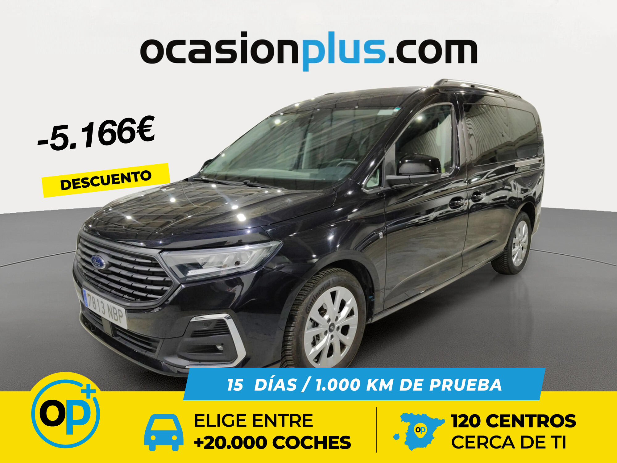FORD Tourneo Connect (2.0 Ecoblue Titanium Auto 90 kW (122 CV)) en Madrid