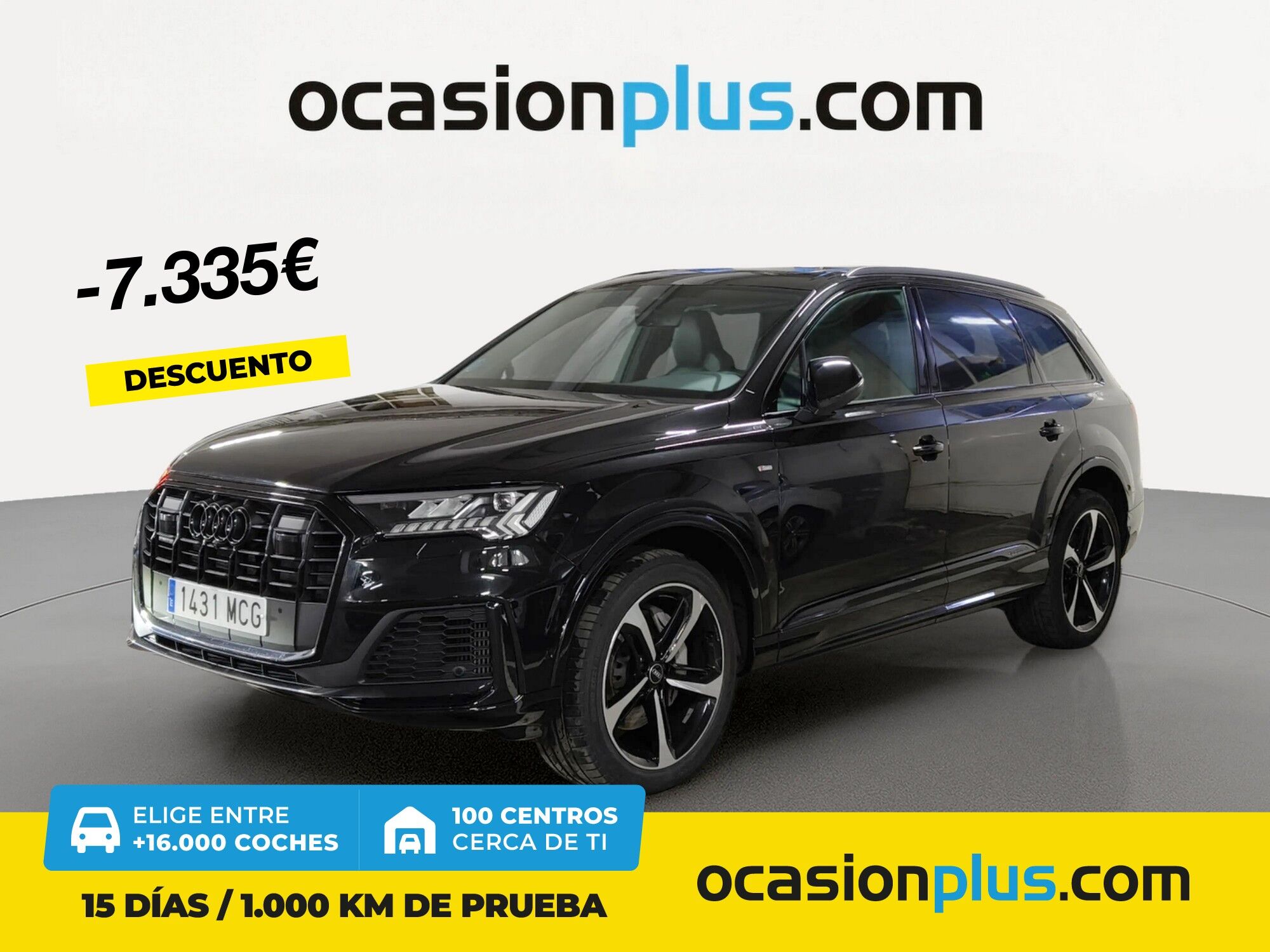 AUDI Q7 (Black Limited 55 TFSI quattro 250 kW (340 CV) Tiptronic) en Madrid