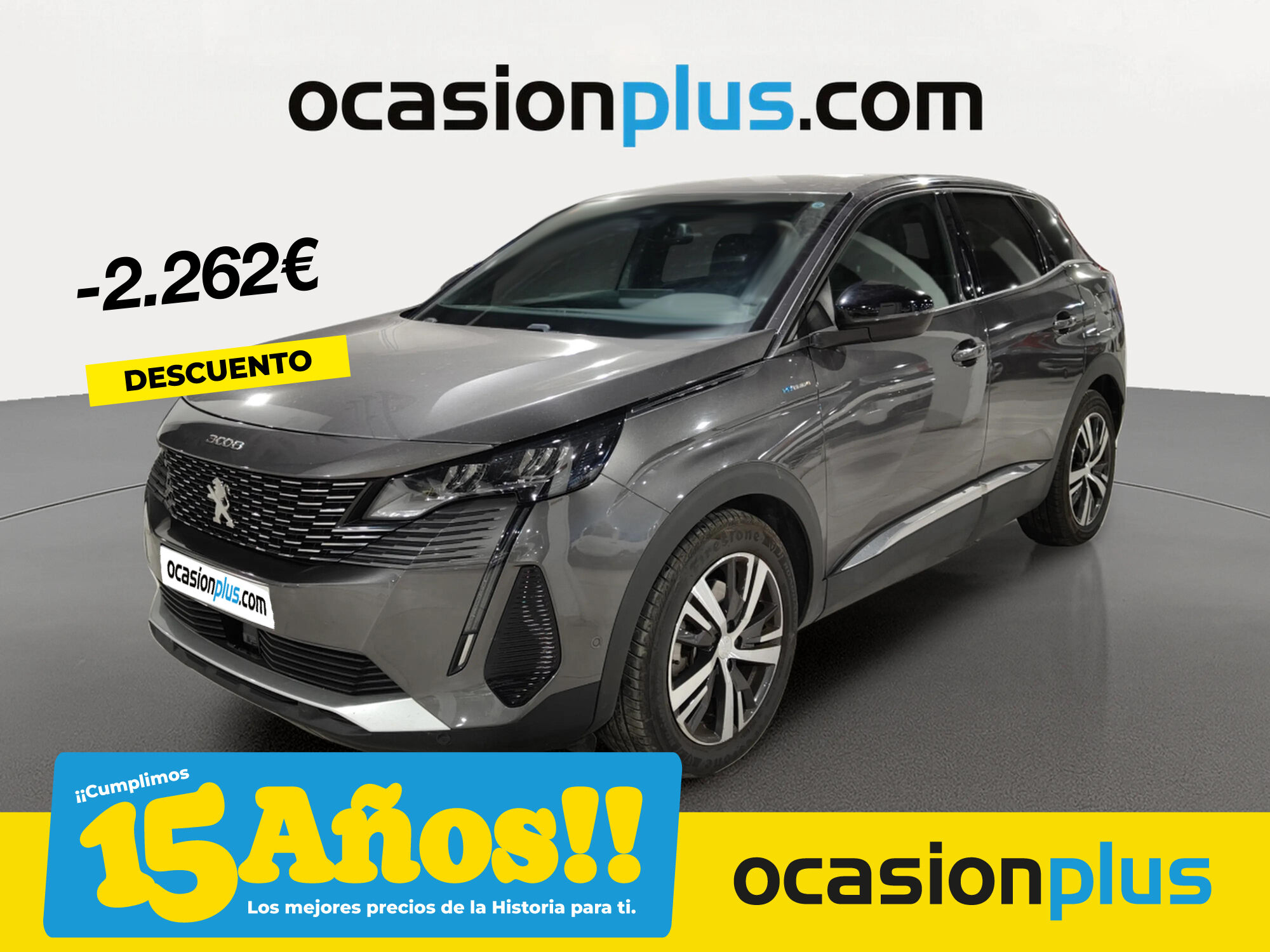 PEUGEOT 3008 (Hybrid 300 Allure Pack e-EAT8 221 kW (300 CV)) en Madrid