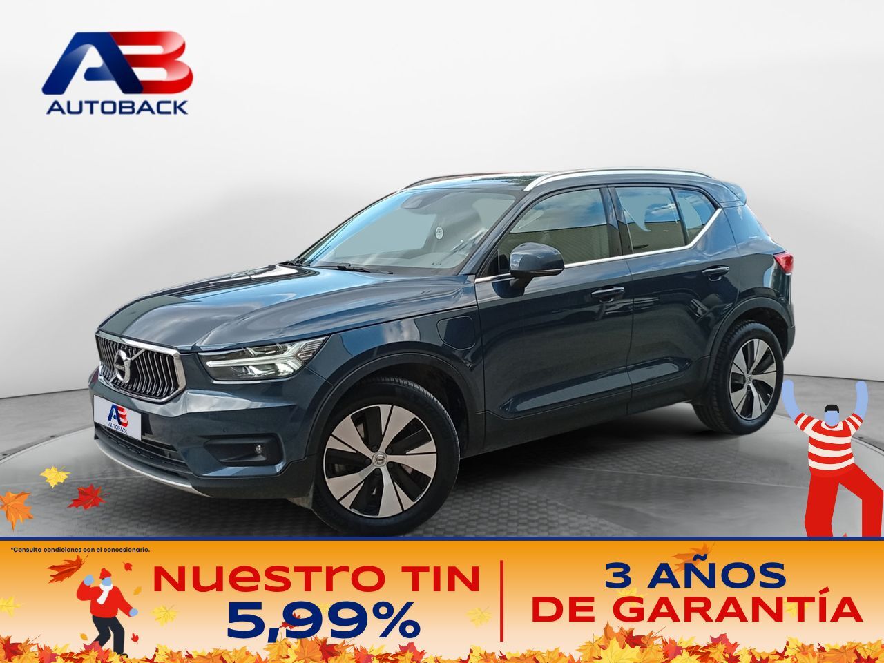VOLVO XC40 (1.5 T4 Twin Recharge Inscription Ex Auto) en Madrid