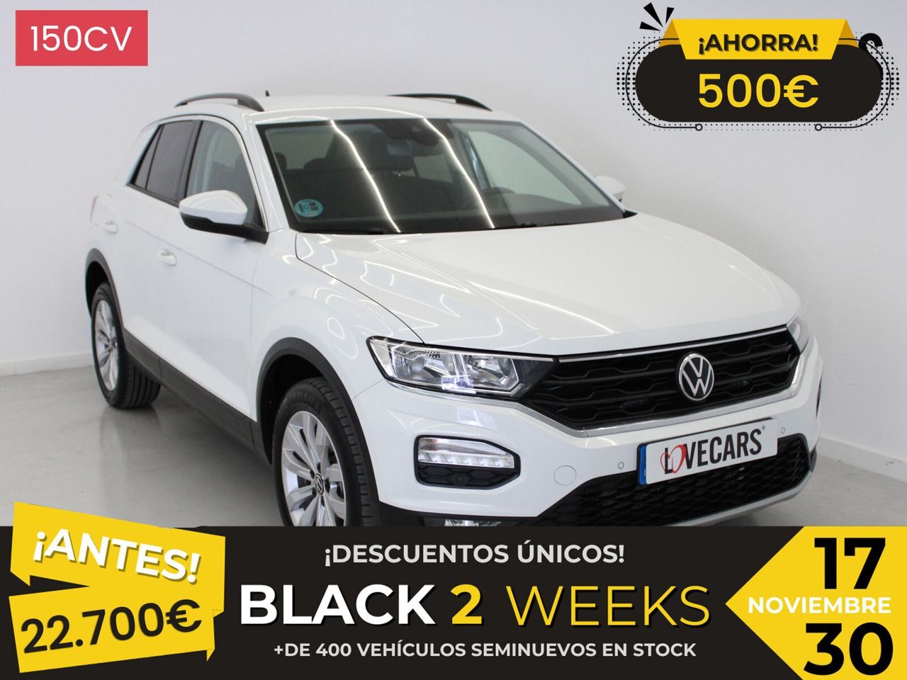 VOLKSWAGEN T-Roc (Advance 2.0 TDI 110kW (150CV)) en Pontevedra