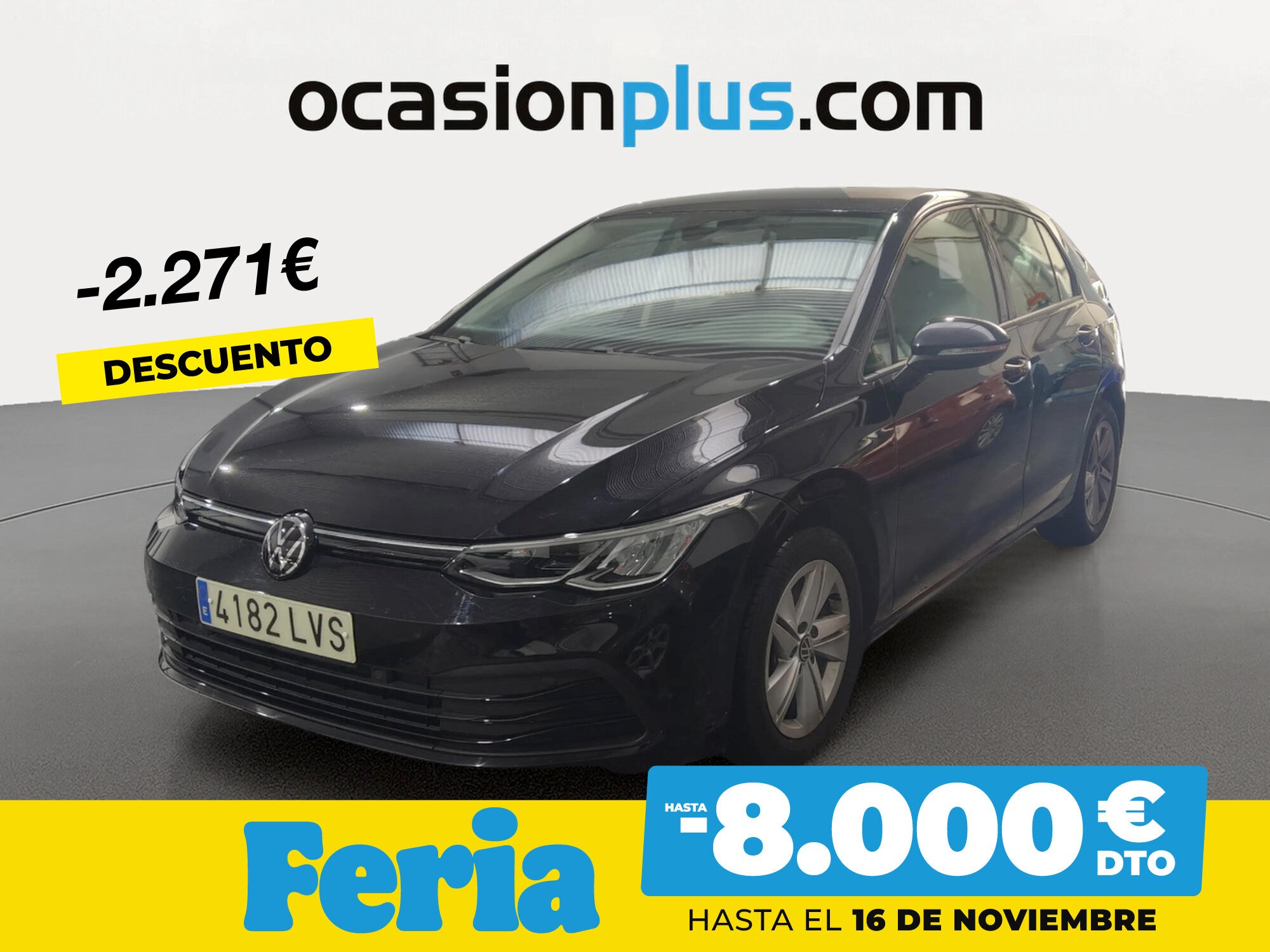 VOLKSWAGEN Golf (Life 2.0 TDI 85 kW (115 CV) DSG) en Madrid
