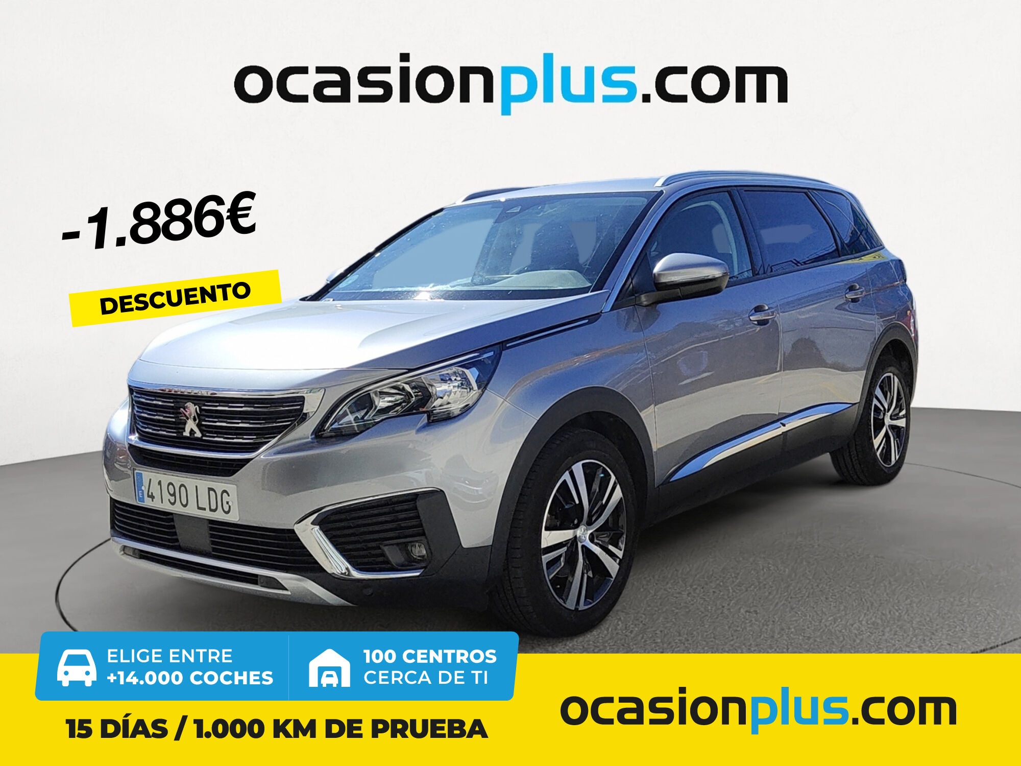 PEUGEOT 5008 (BlueHDi 130 S&S Allure EAT8 96 kW (130 CV)) en Madrid
