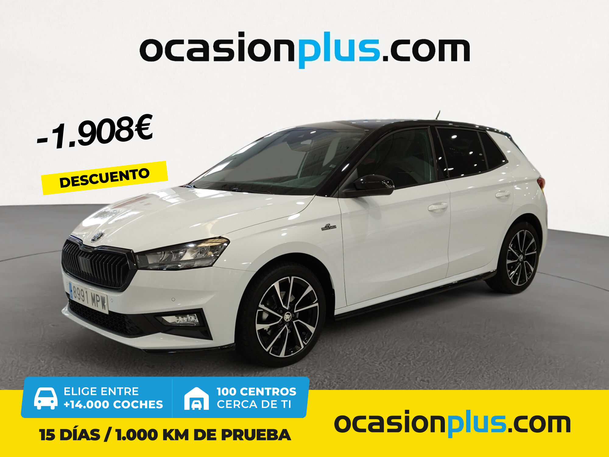 SKODA Fabia (1.0 TSI Monte Carlo 81 kW (110 CV)) en Madrid