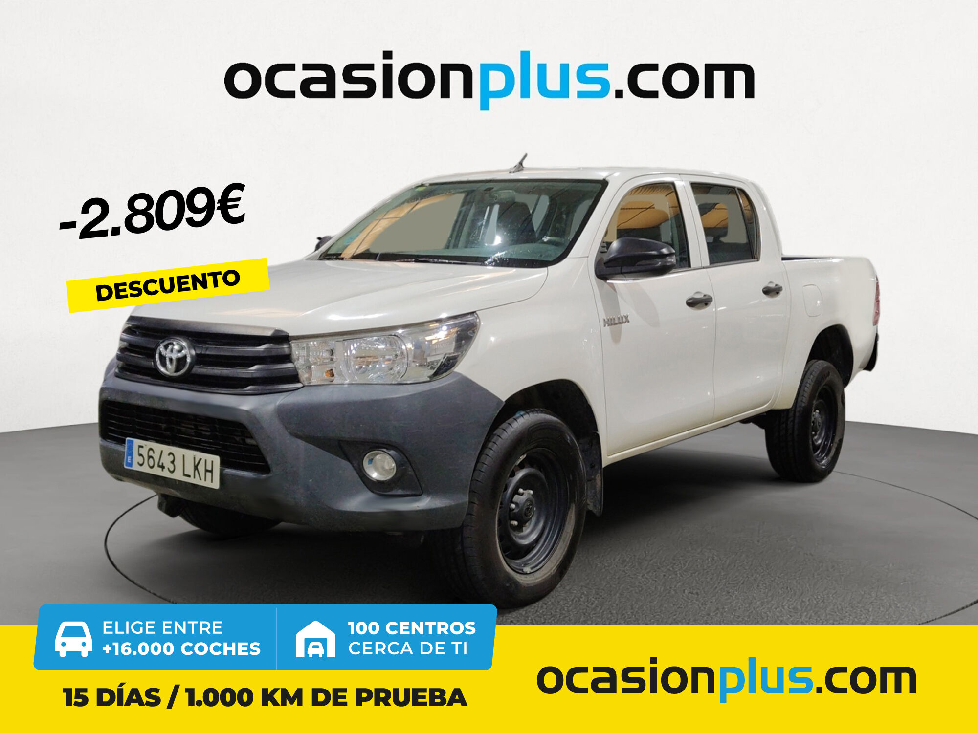 TOYOTA Hilux (2.4 D-4D Doble Cabina GX 110 kW (150 CV)) en Madrid