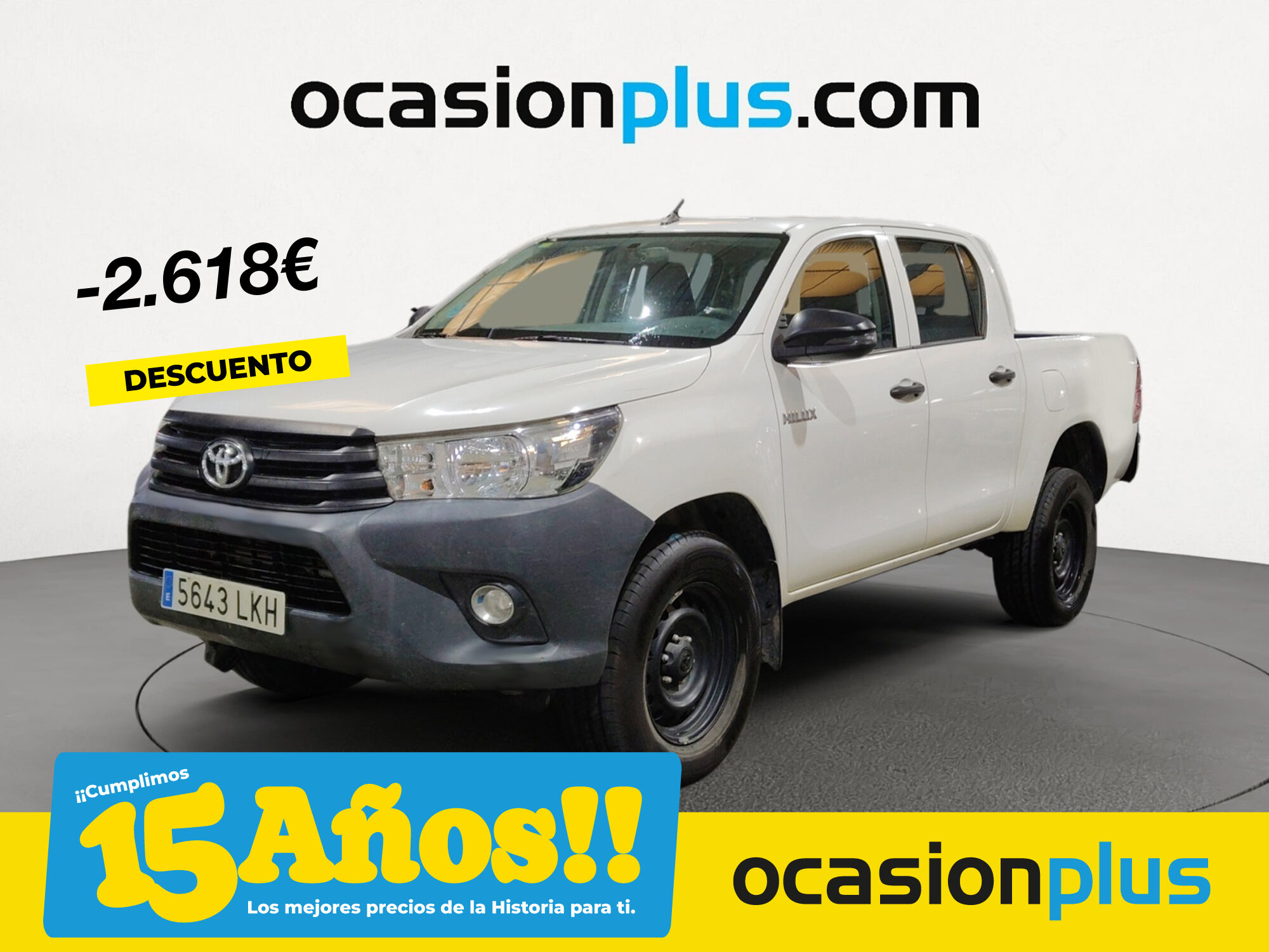 TOYOTA Hilux (2.4 D-4D Doble Cabina GX 110 kW (150 CV)) en Madrid